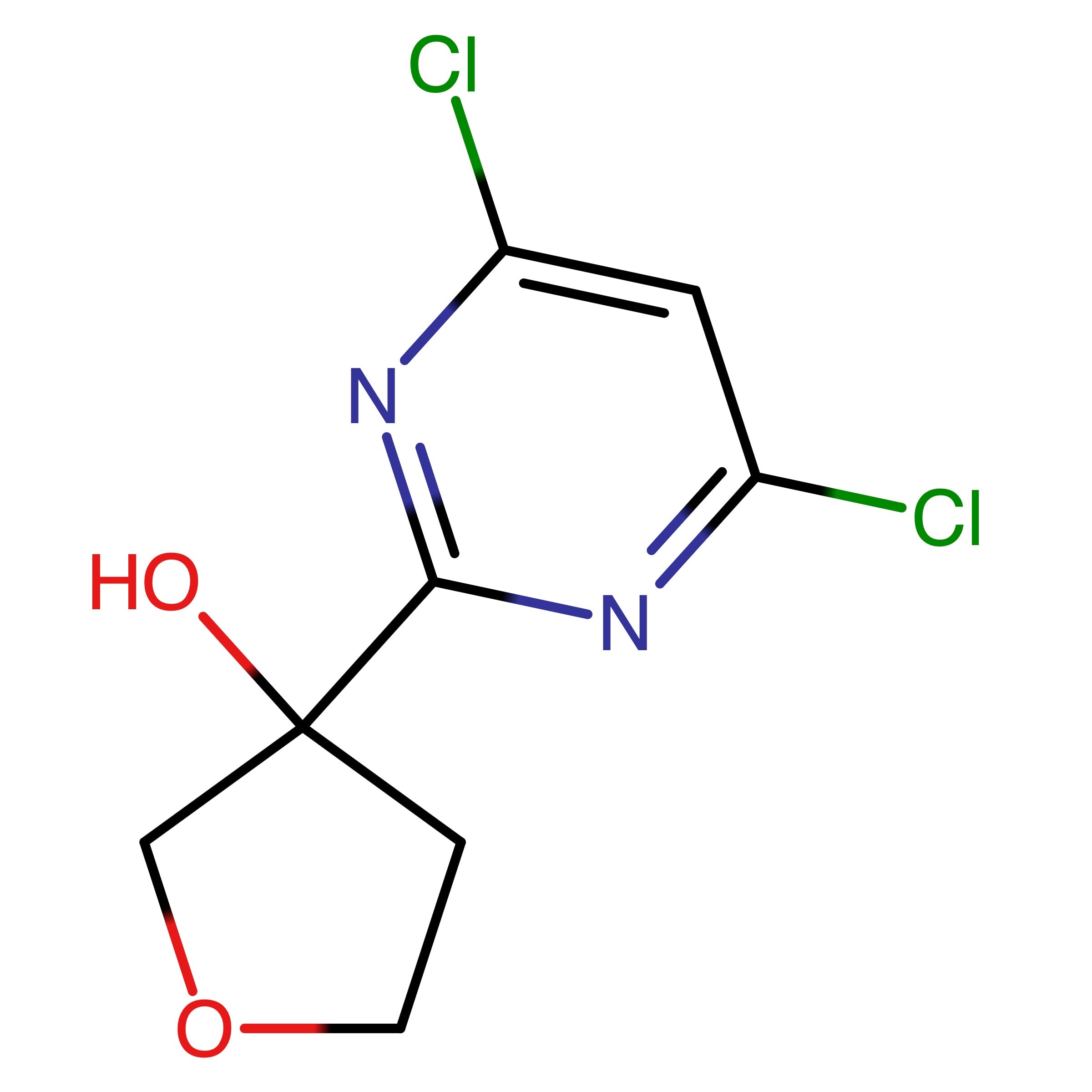 CAS RN 3010883-49-2 | 3-(4,6-Dichloropyrimidin-2-yl)tetrahydrofuran-3-ol 