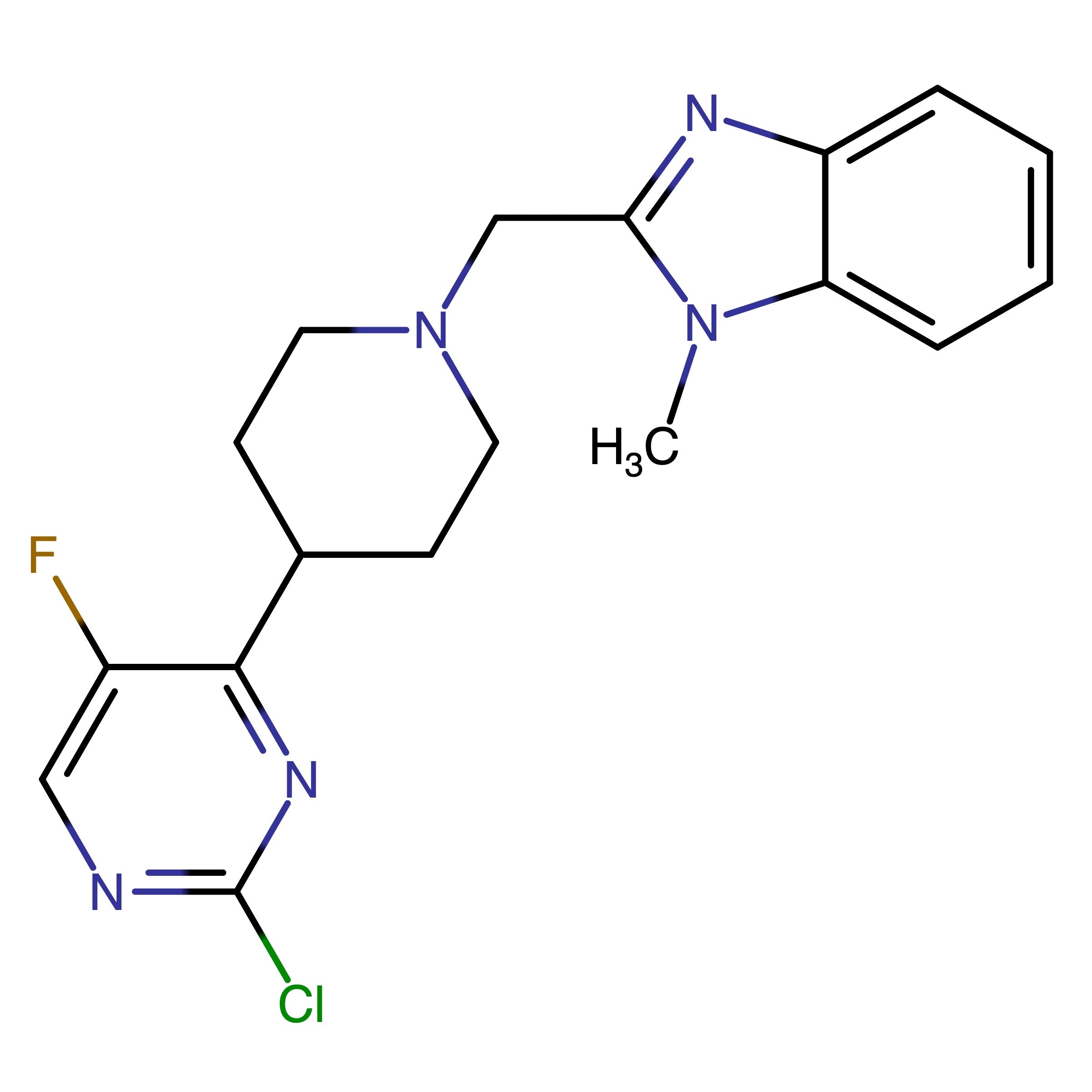 CAS RN 3010971-21-5 | 2-((4-(2-Chloro-5-fluoropyrimidin-4-yl)piperidin-1-yl)methyl)-1-methyl-1H-benzo[d]imidazole