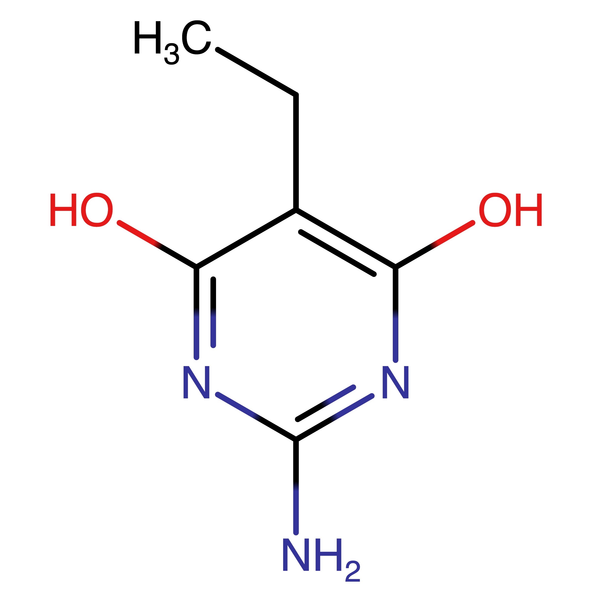 CAS RN 30201-72-0 | 2-Amino-5-ethylpyrimidine-4,6-diol | MFCD00090758