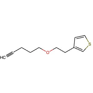 3024783-21-6 | 3-(2-(Pent-4-yn-1-yloxy)ethyl)thiophene - Hoffman Fine Chemicals