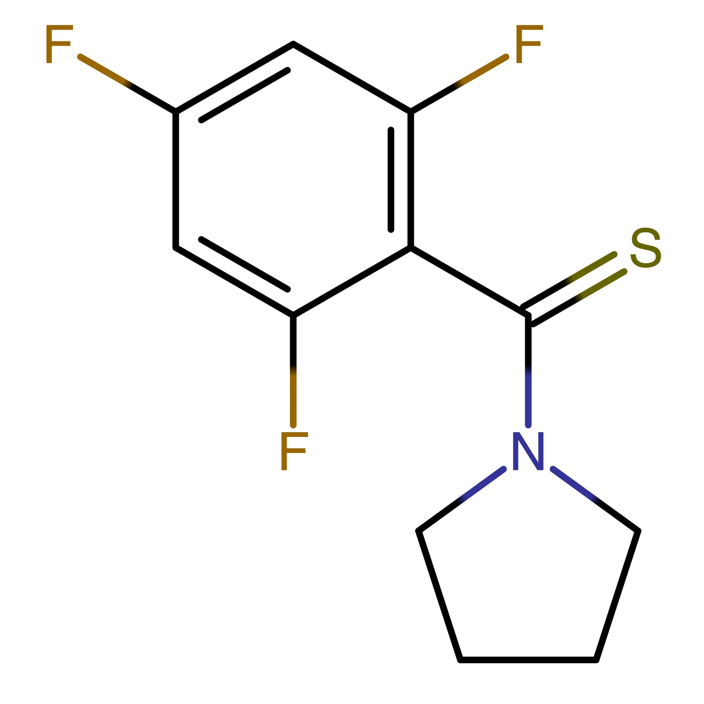 CAS RN 3026259-41-3 | Pyrrolidin-1-yl(2,4,6-trifluorophenyl)methanethione