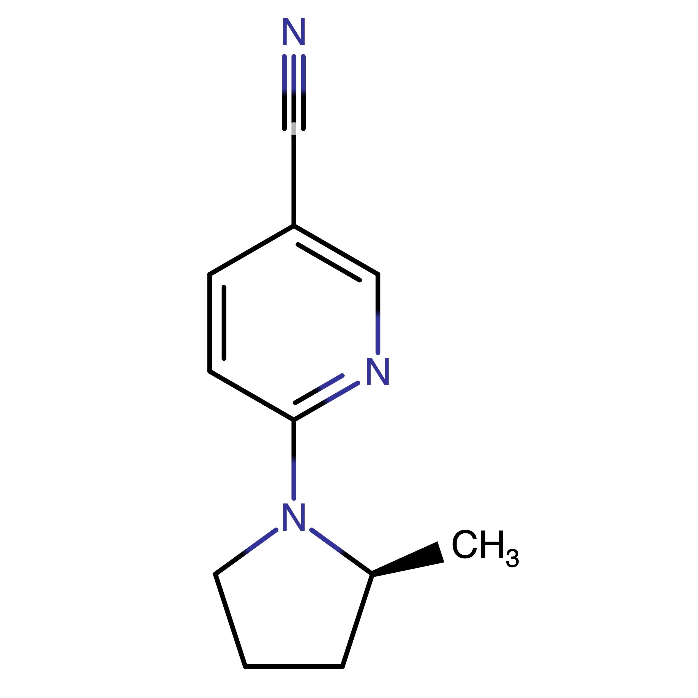 CAS RN 3026596-75-5 | (S)-6-(2-Methylpyrrolidin-1-yl)nicotinonitrile
