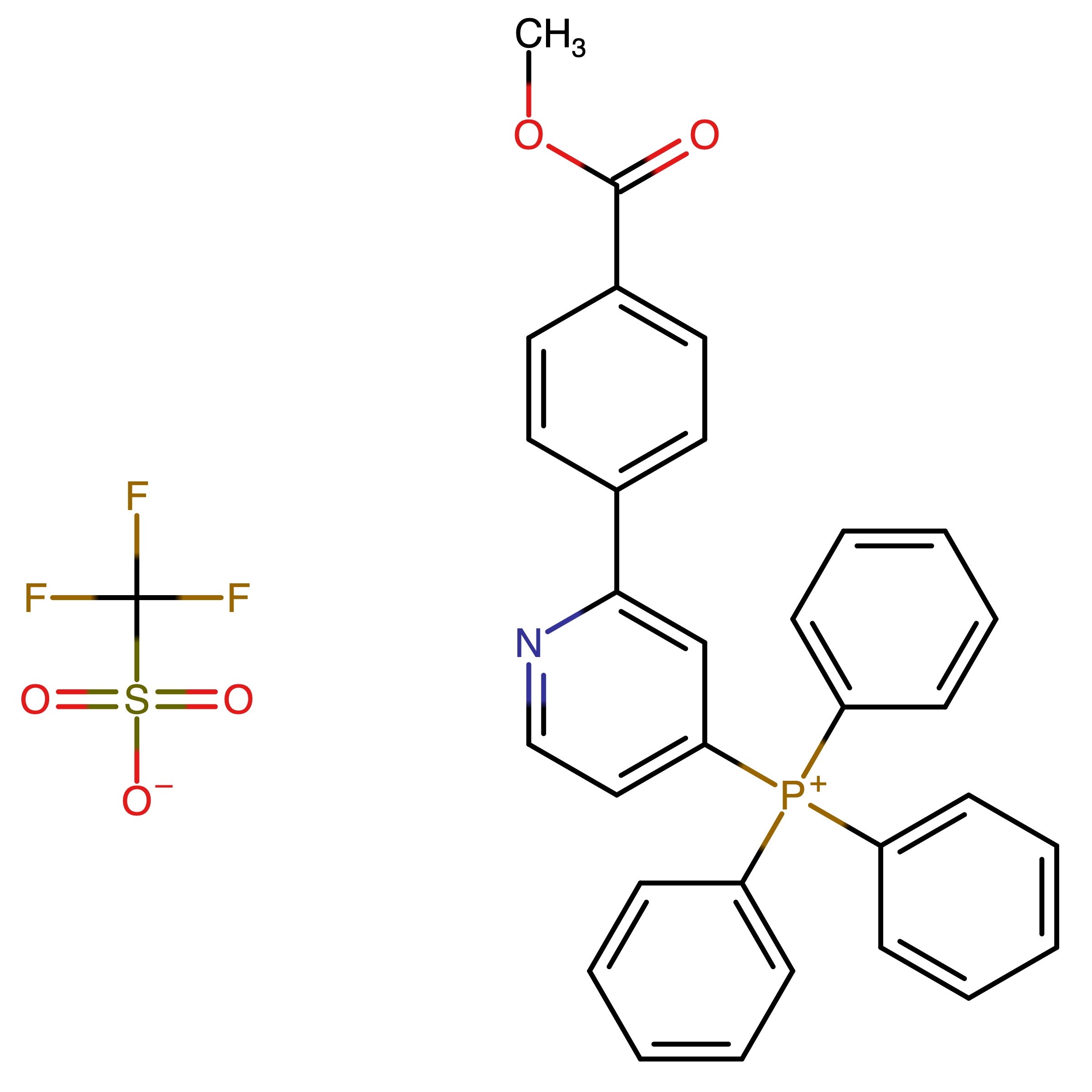 CAS RN 3028051-78-4 | (2-(4-(Methoxycarbonyl)phenyl)pyridin-4-yl)triphenylphosphonium trifluoromethanesulfonate