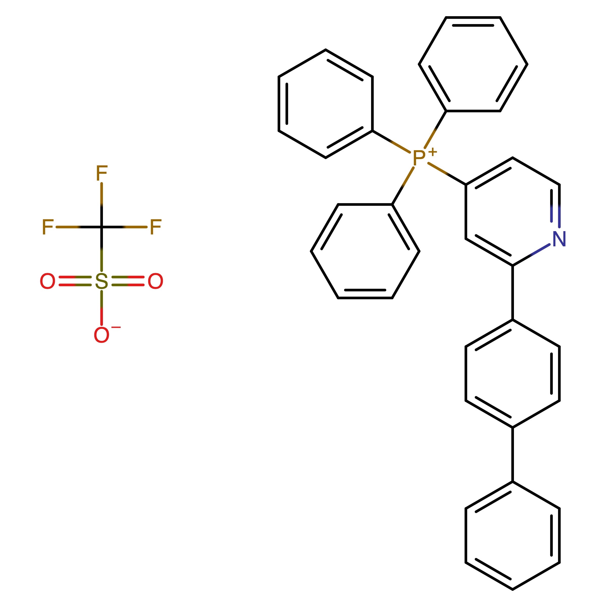 CAS RN 3028051-80-8 | (2-([1,1'-Biphenyl]-4-yl)pyridin-4-yl)triphenylphosphonium trifluoromethanesulfonate