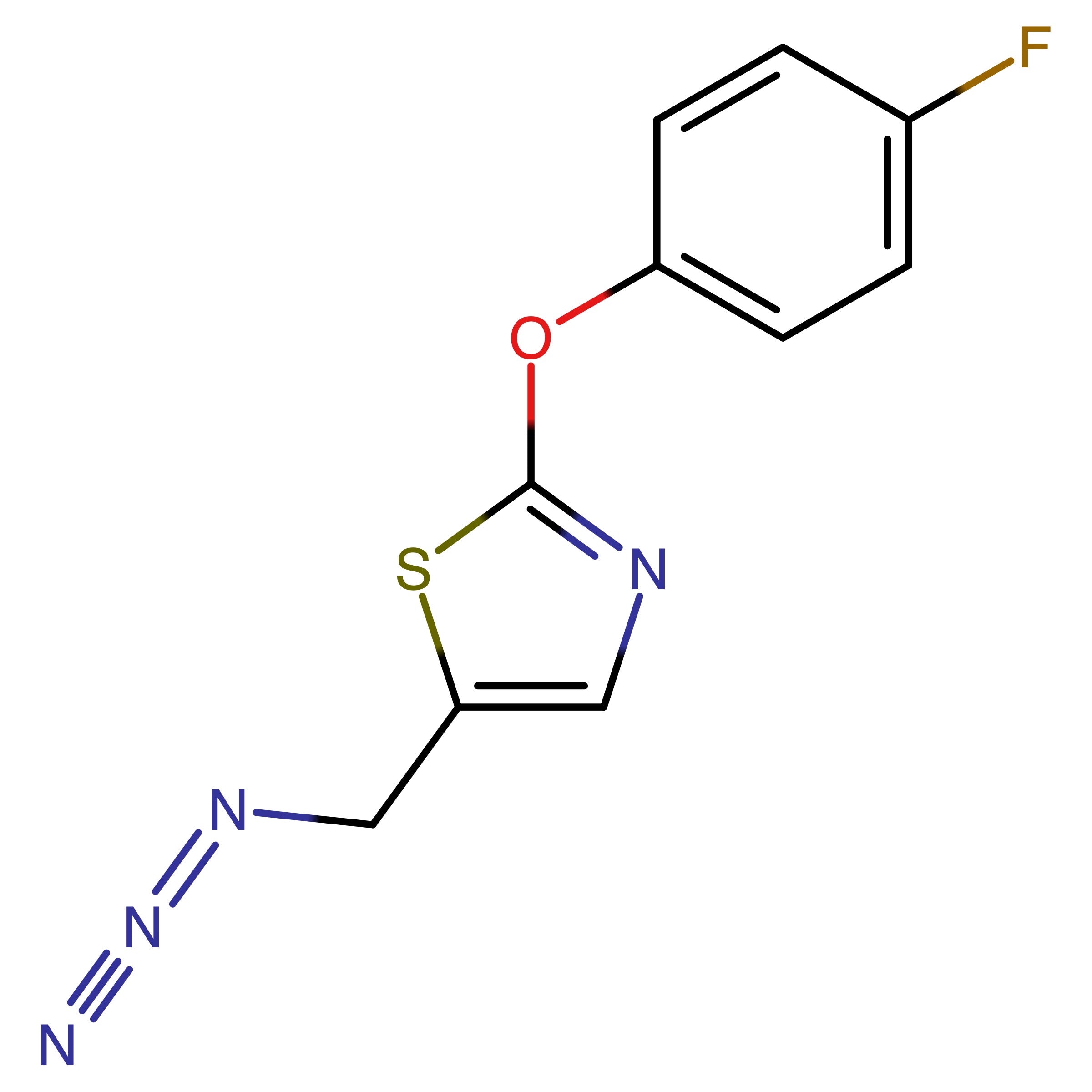 CAS RN 3029023-22-8 | 5-(Azidomethyl)-2-(4-fluorophenoxy)thiazole