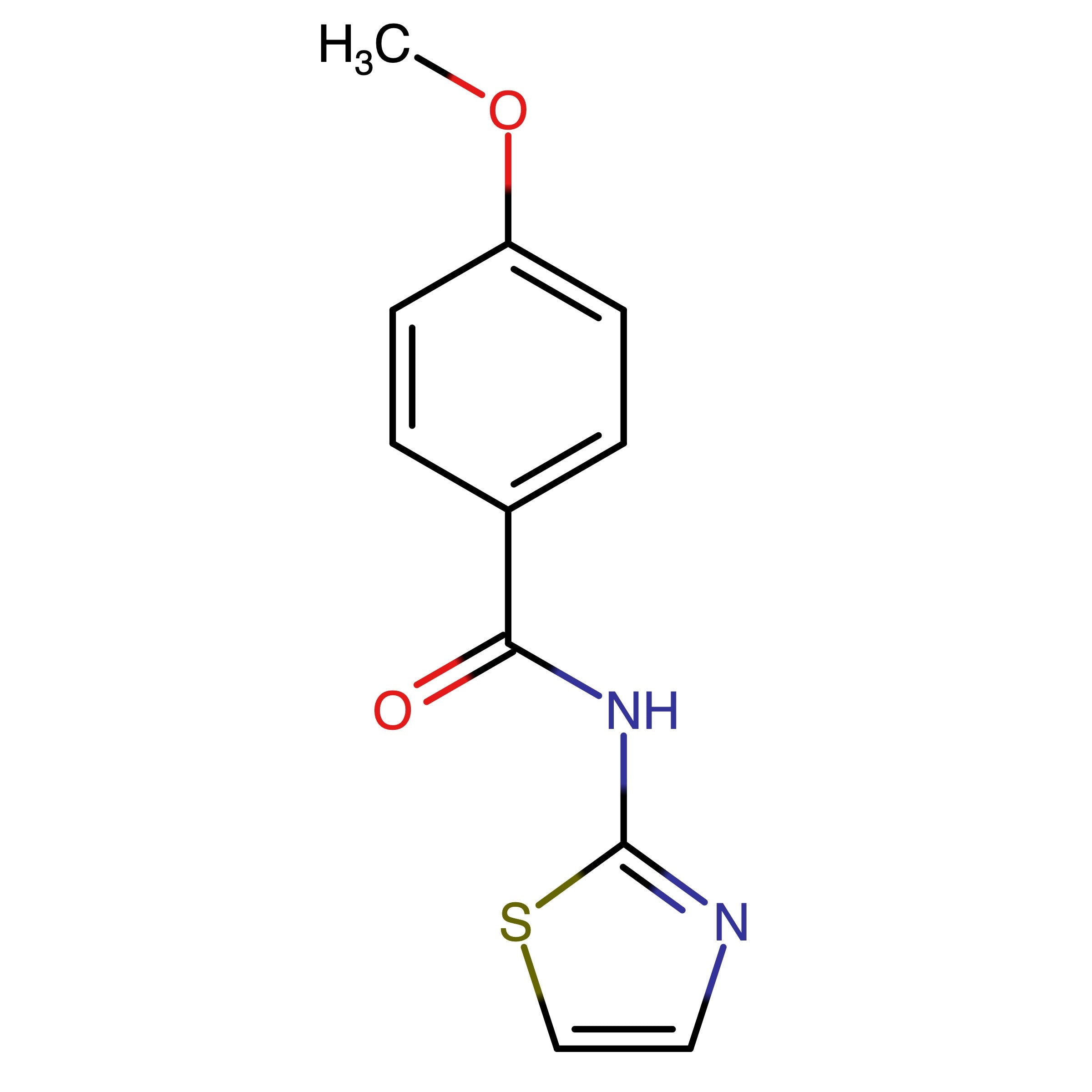 CAS RN 303122-55-6 | 4-Methoxy-N-(thiazol-2-yl)benzamide