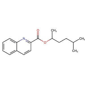 3034574-43-8 | 5-Methylhexan-2-yl quinoline-2-carboxylate - Hoffman Fine Chemicals