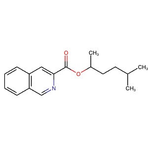 3034574-50-7 | 5-Methylhexan-2-yl isoquinoline-3-carboxylate - Hoffman Fine Chemicals