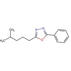 3034574-57-4 | 2-(4-Methylpentyl)-5-phenyl-1,3,4-oxadiazole
