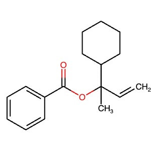 3035140-76-9 | 2-Cyclohexylbut-3-en-2-yl benzoate