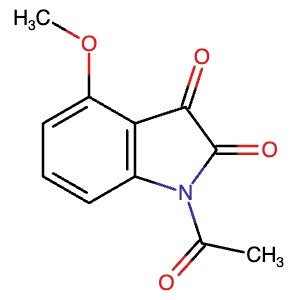 3035282-83-5 | 1-Acetyl-4-methoxyindoline-2,3-dione - Hoffman Fine Chemicals