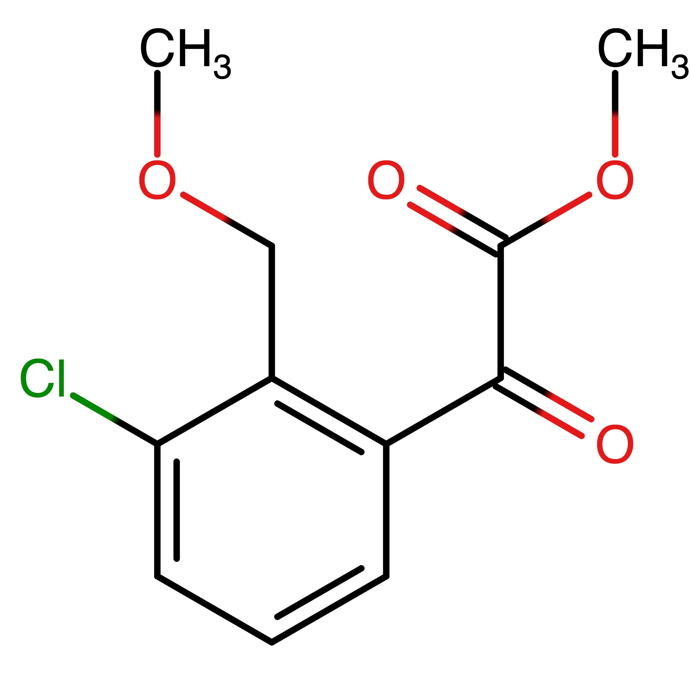 CAS RN 3036385-57-3 | Methyl-2-[3-chloro-2-(methoxymethyl)phenyl]-2-oxo-acetate