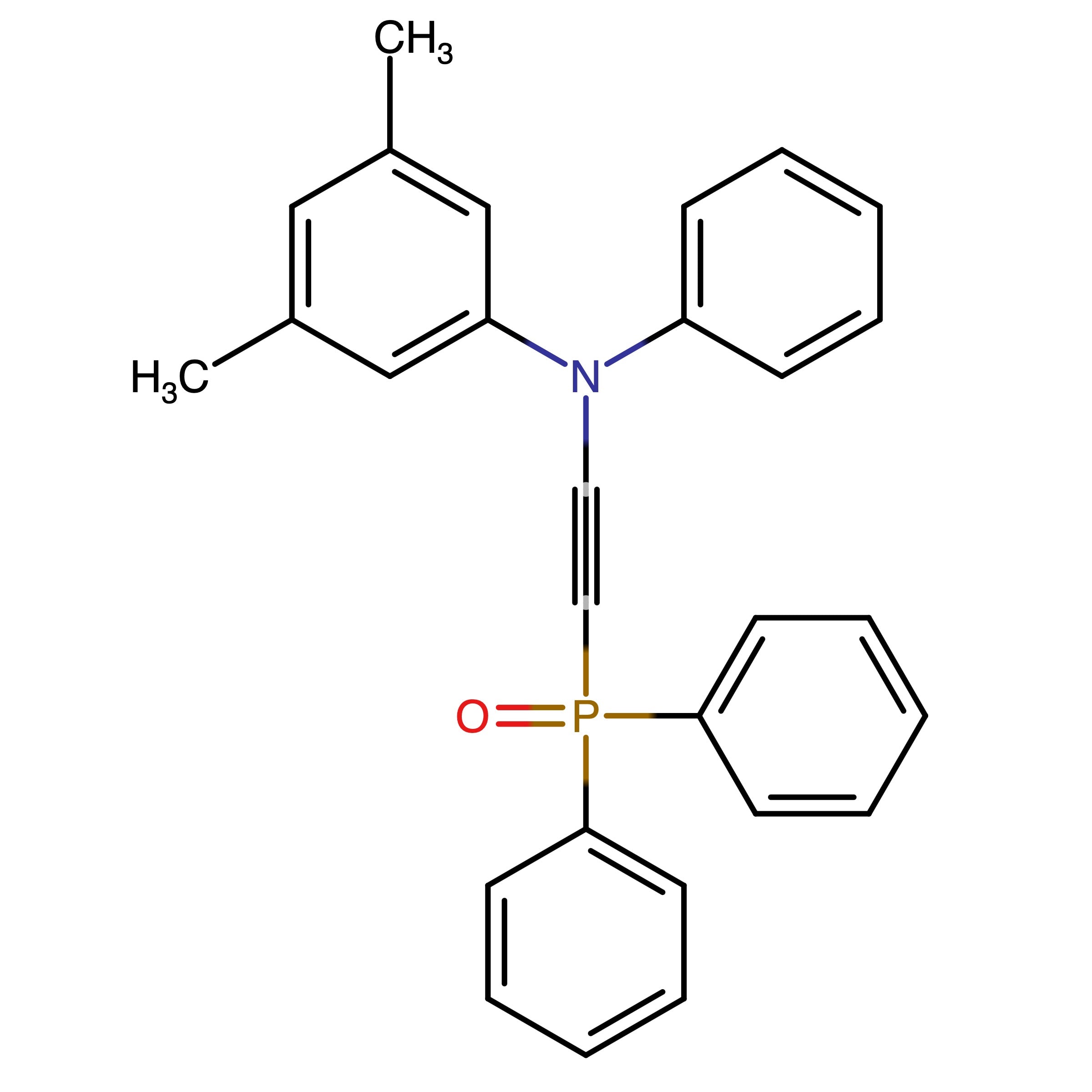 CAS RN 3040033-22-2 | Name: 1_(3,5_Dimethyldiphenylamino)_2_(diphenylphosphinyl)ethyne