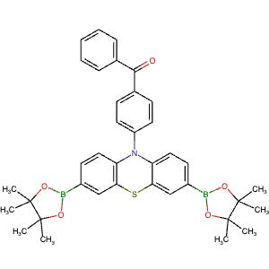 3047412-81-4 | (4-(3,7-Bis(4,4,5,5-tetramethyl-1,3,2-dioxaborolan-2-yl)-10H-phenothiazin-10-yl)phenyl)(phenyl)methanone - Hoffman Fine Chemicals