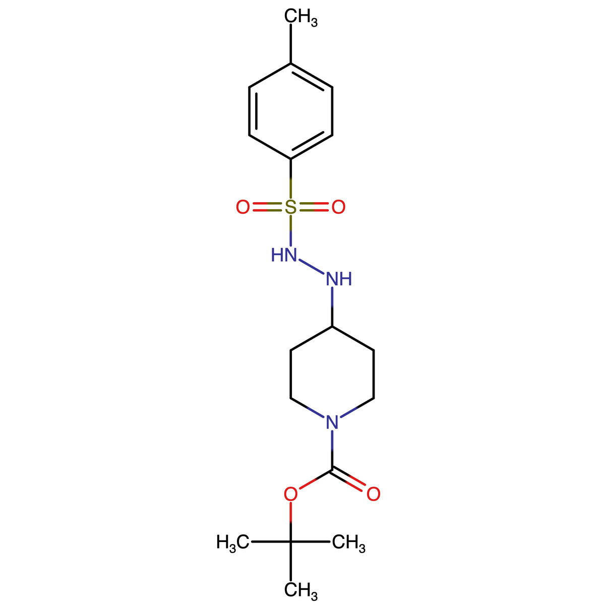 CAS RN 3066191-82-7 | tert-Butyl 4-[(4-methylphenyl)hydrazinesulfonyl]piperidine-1-carboxylate | MFCD37062859