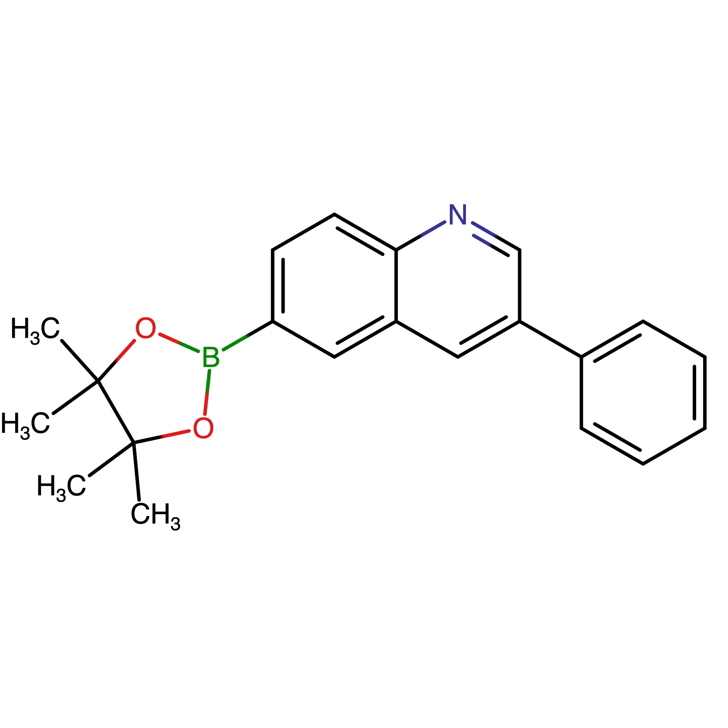 CAS RN 3067232-66-7 | 3-Phenyl-6-(4,4,5,5-tetramethyl-1,3,2-dioxaborolan-2-yl)quinoline