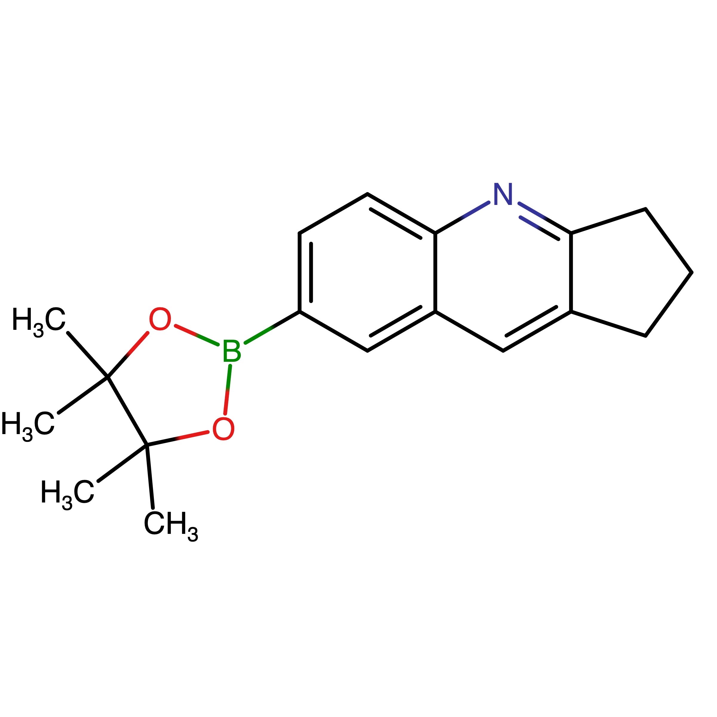 CAS RN 3067232-68-9 | 7-(4,4,5,5-Tetramethyl-1,3,2-dioxaborolan-2-yl)-2,3-dihydro-1H-cyclopenta[b]quinoline