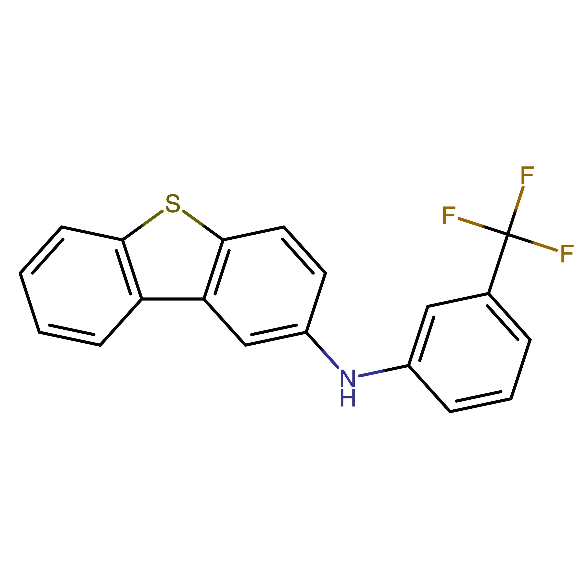 CAS RN 3074103-28-6 | N-(3-(Trifluoromethyl)phenyl)dibenzo[b,d]thiophen-2-amine