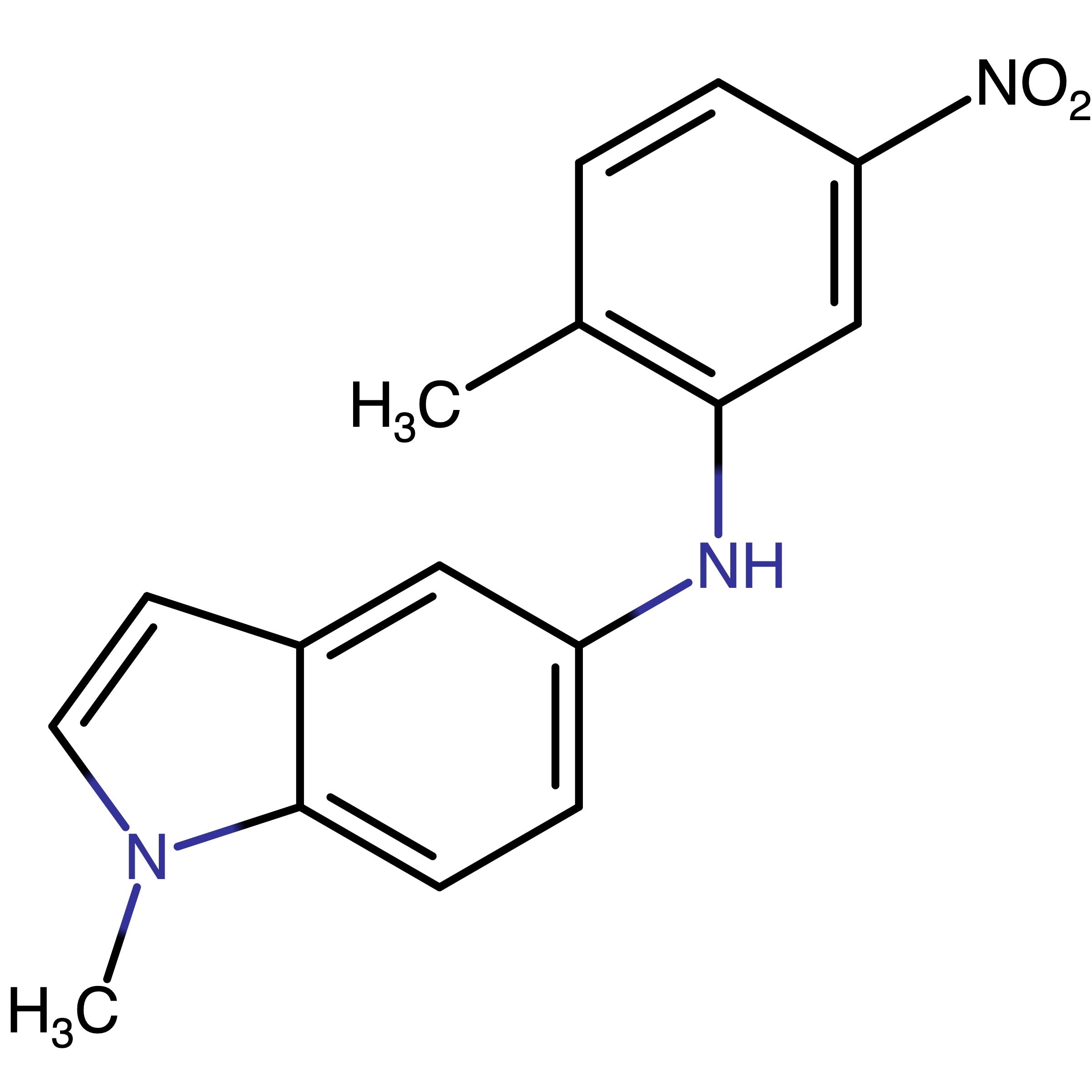 CAS RN 3074103-30-0 | 1-Methyl-N-(2-methyl-5-nitrophenyl)-1H-indol-5-amine