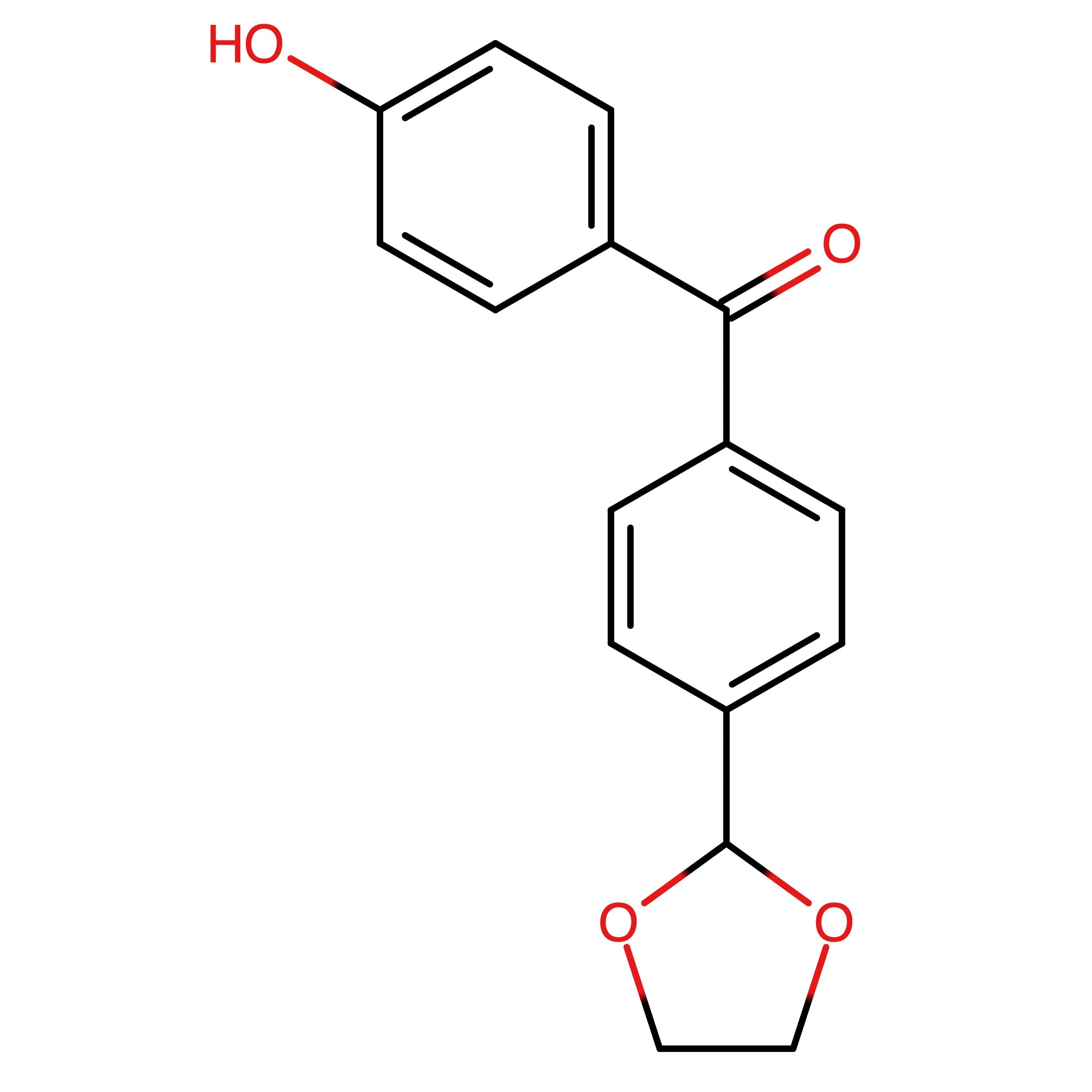 CAS RN 3090899-76-3 | Name: (4-(1,3-Dioxolan-2-yl)phenyl)(4-hydroxyphenyl)methanone