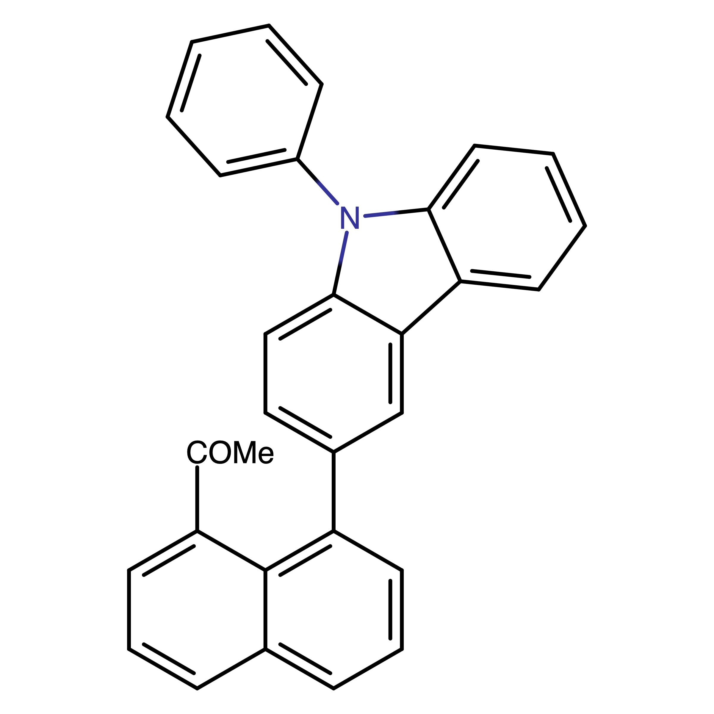 CAS RN 3107970-28-2 | 1_(8_(9_Phenyl_9H_carbazol_3_yl)naphthalen_1_yl)ethan_1_one