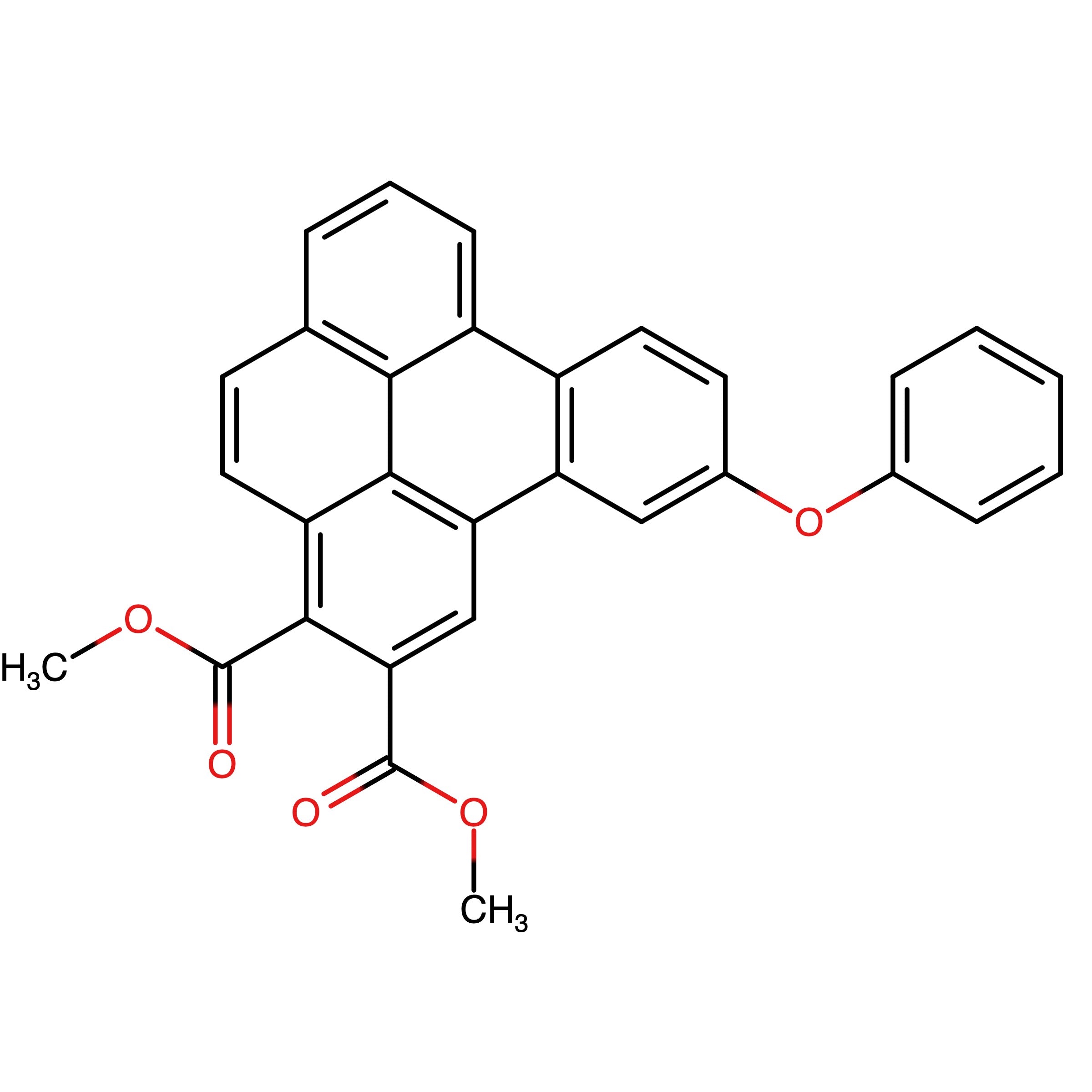CAS RN 3107970-88-4 | Dimethyl 11_phenoxybenzo[e]pyrene_2,3_dicarboxylate