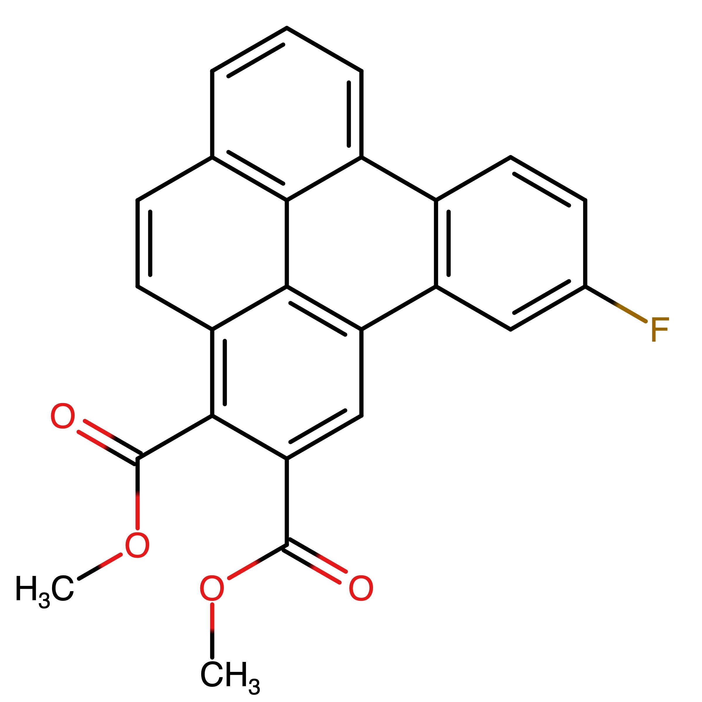 CAS RN 3107970-92-0 | Dimethyl 11_fluorobenzo[e]pyrene_2,3_dicarboxylate