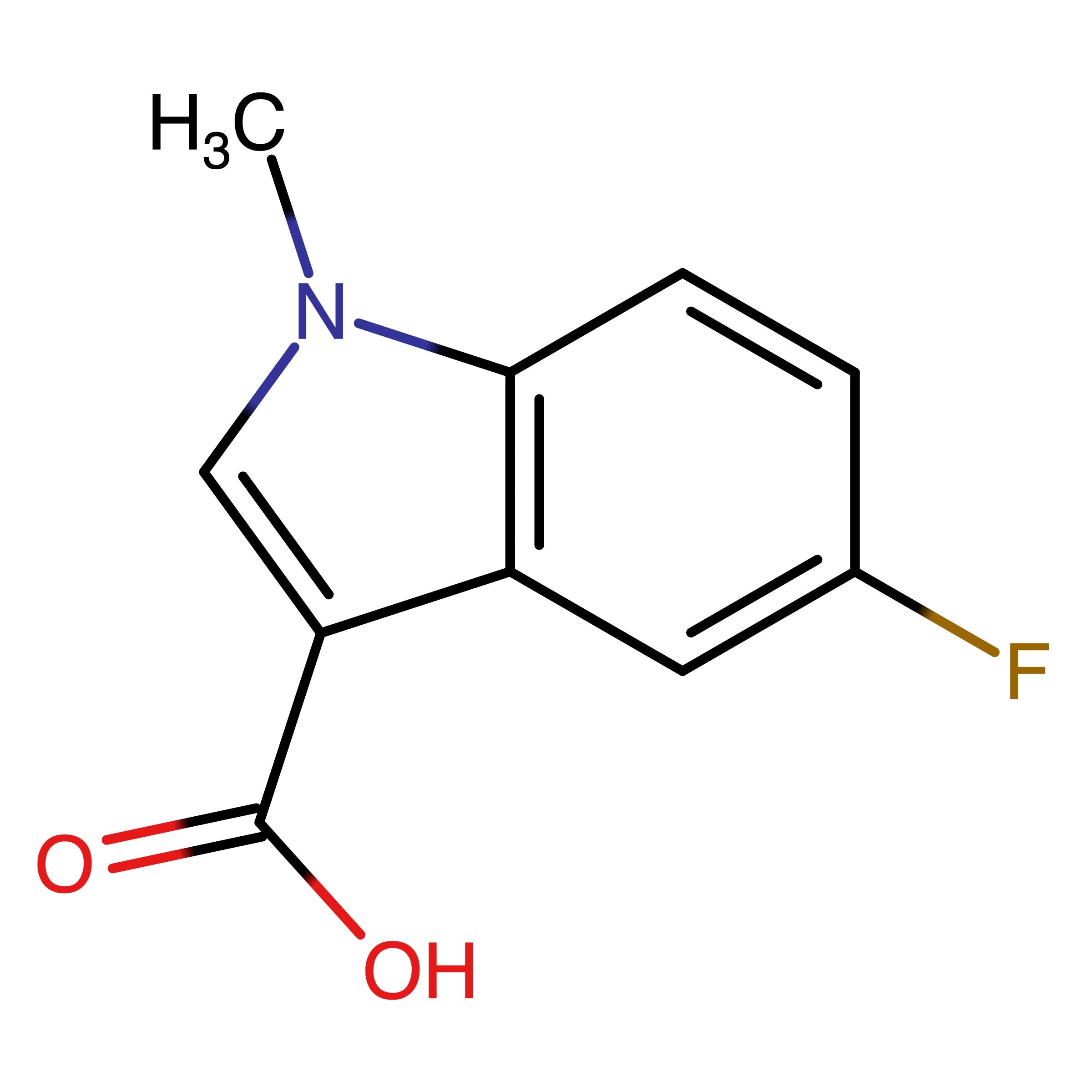CAS RN 310886-98-7 | 5-Fluoro-1-methyl-1H-indole-3-carboxylic acid | MFCD15523396