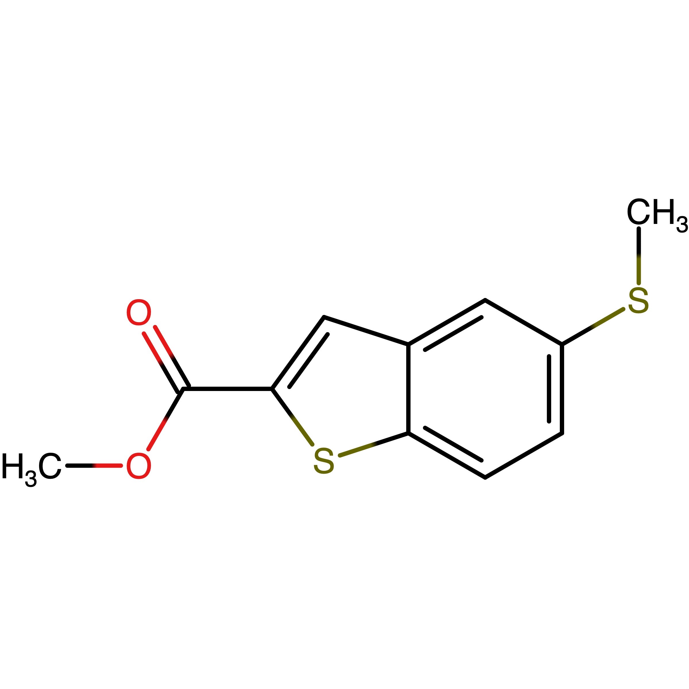 CAS RN 310894-51-0 | Name: Methyl 5-methylthio benzo[b]thiophene-2-carboxylate