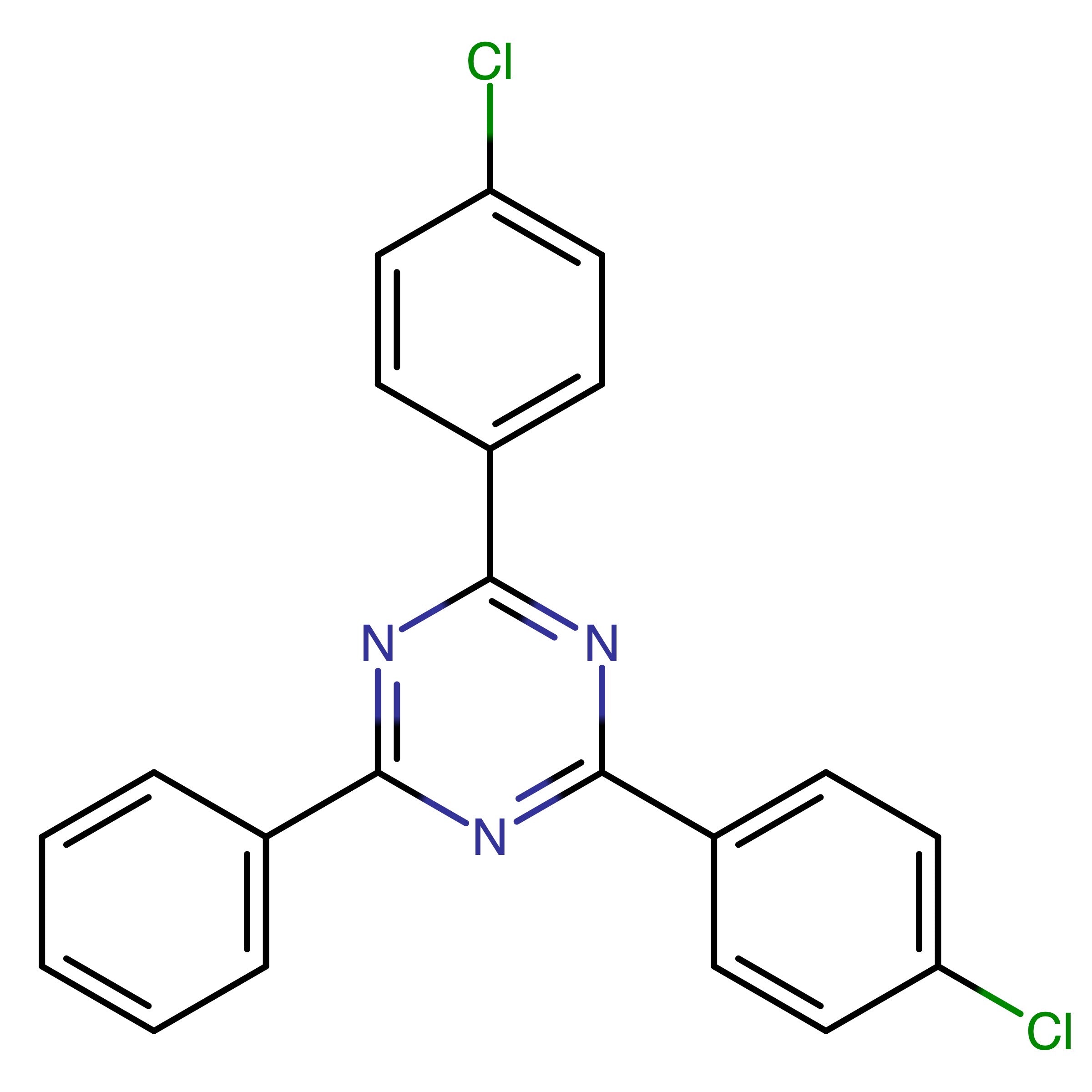CAS RN 3114-53-2 | 2,4-Bis(4-chlorophenyl)-6-phenyl-1,3,5-triazine