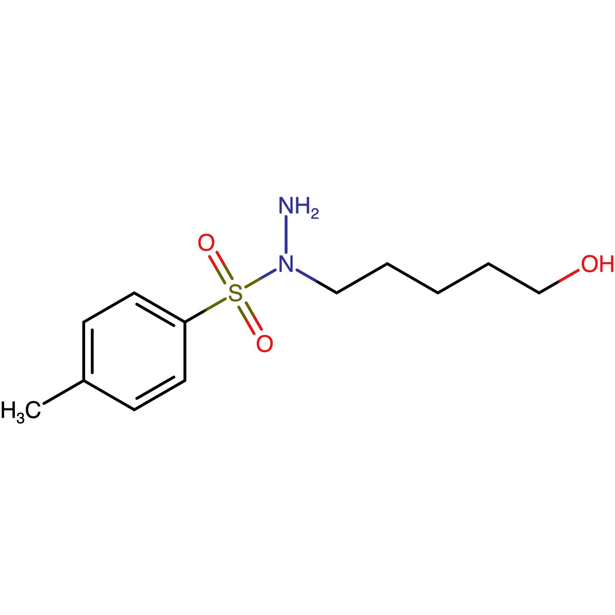 CAS RN 3122076-98-3 | N-(5-Hydroxypentyl)-4-methylbenzenesulfonohydrazi