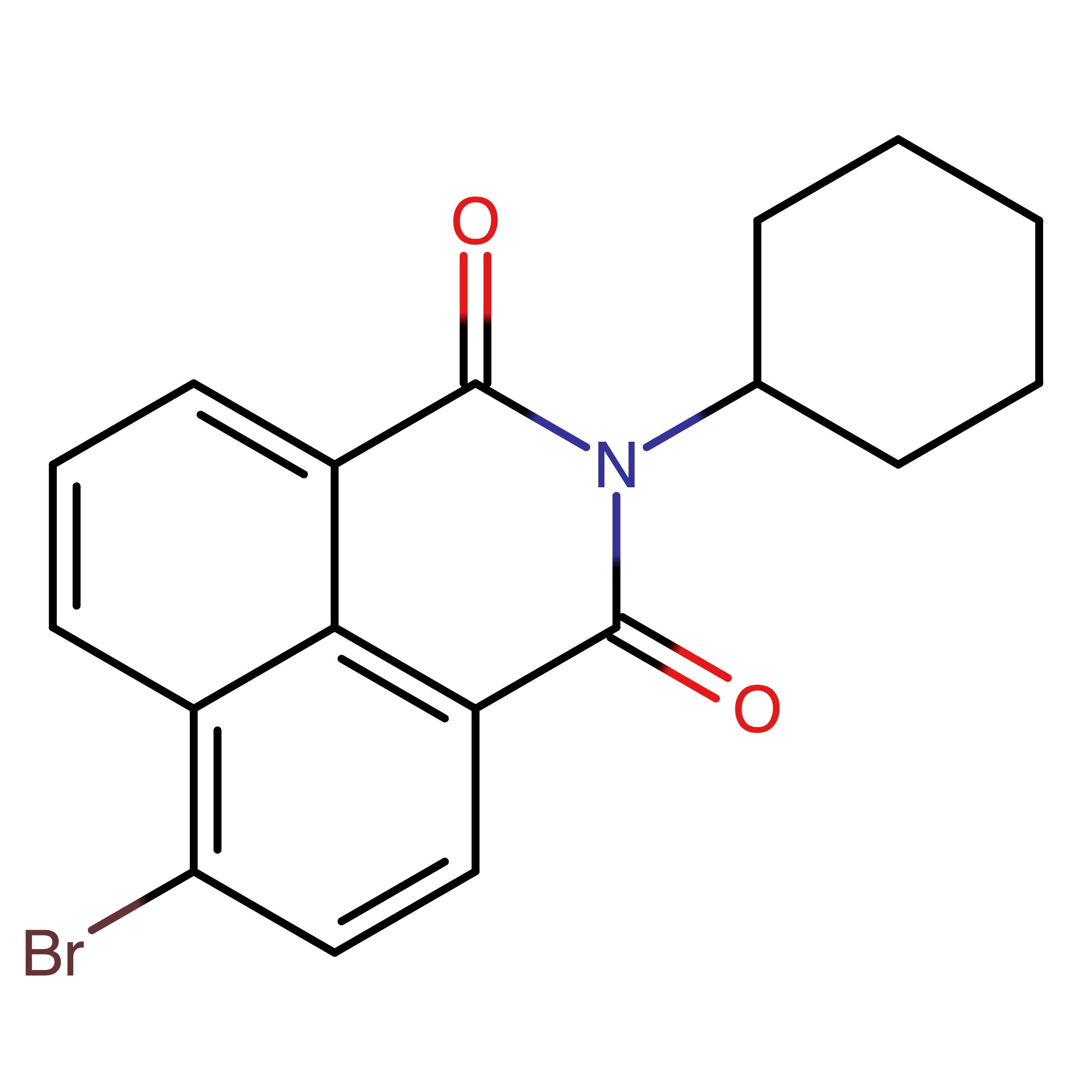 CAS RN 324035-44-1 | N-(Cyclohexyl)-4-bromonaphthalene-1,8-dicarboxiimide