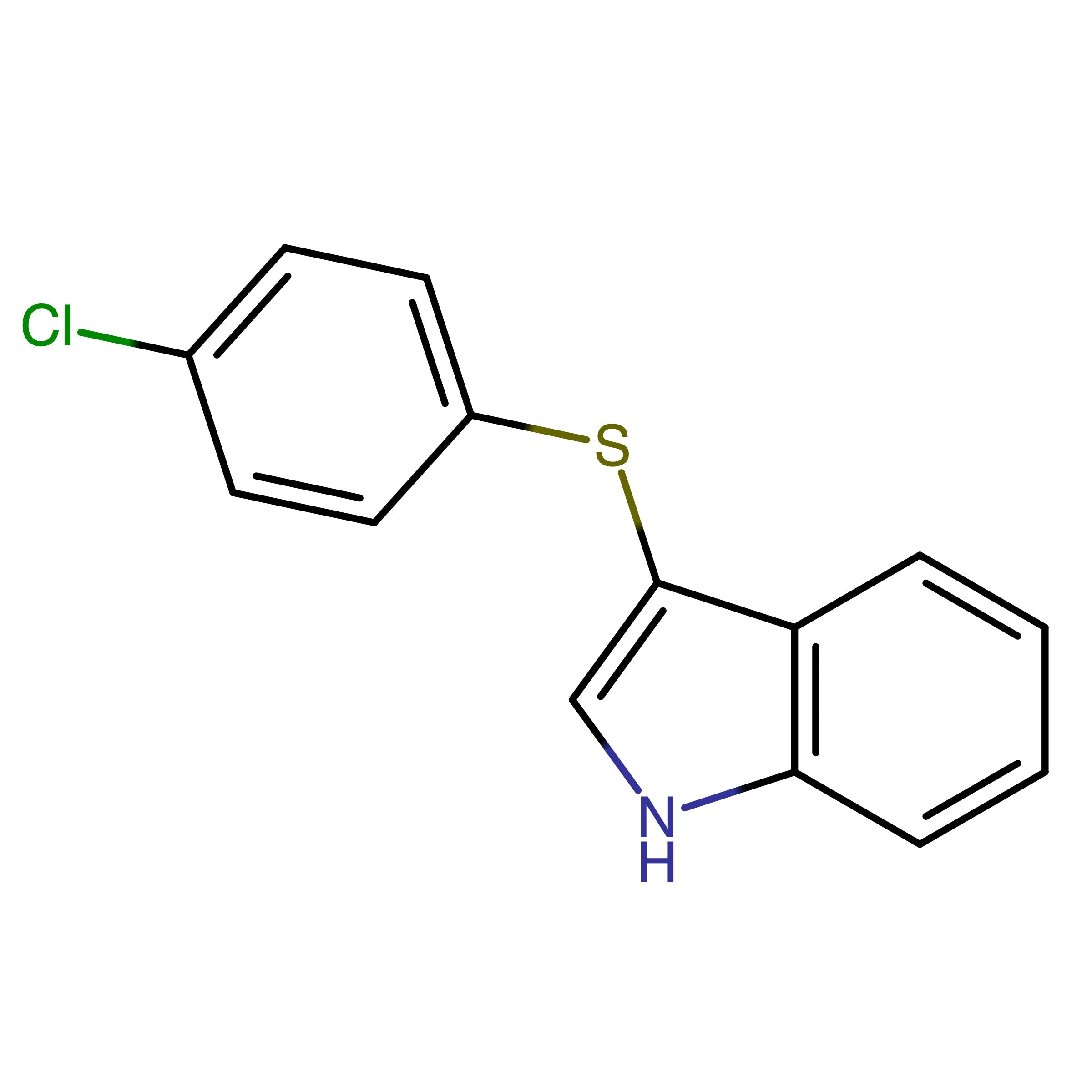 CAS RN 32884-73-4 | 3-((4-Chlorophenyl)thio)-1H-indole