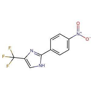 33469-09-9 | 2-(4-Nitrophenyl)-4-(trifluoromethyl)-1H-imidazole - Hoffman Fine Chemicals