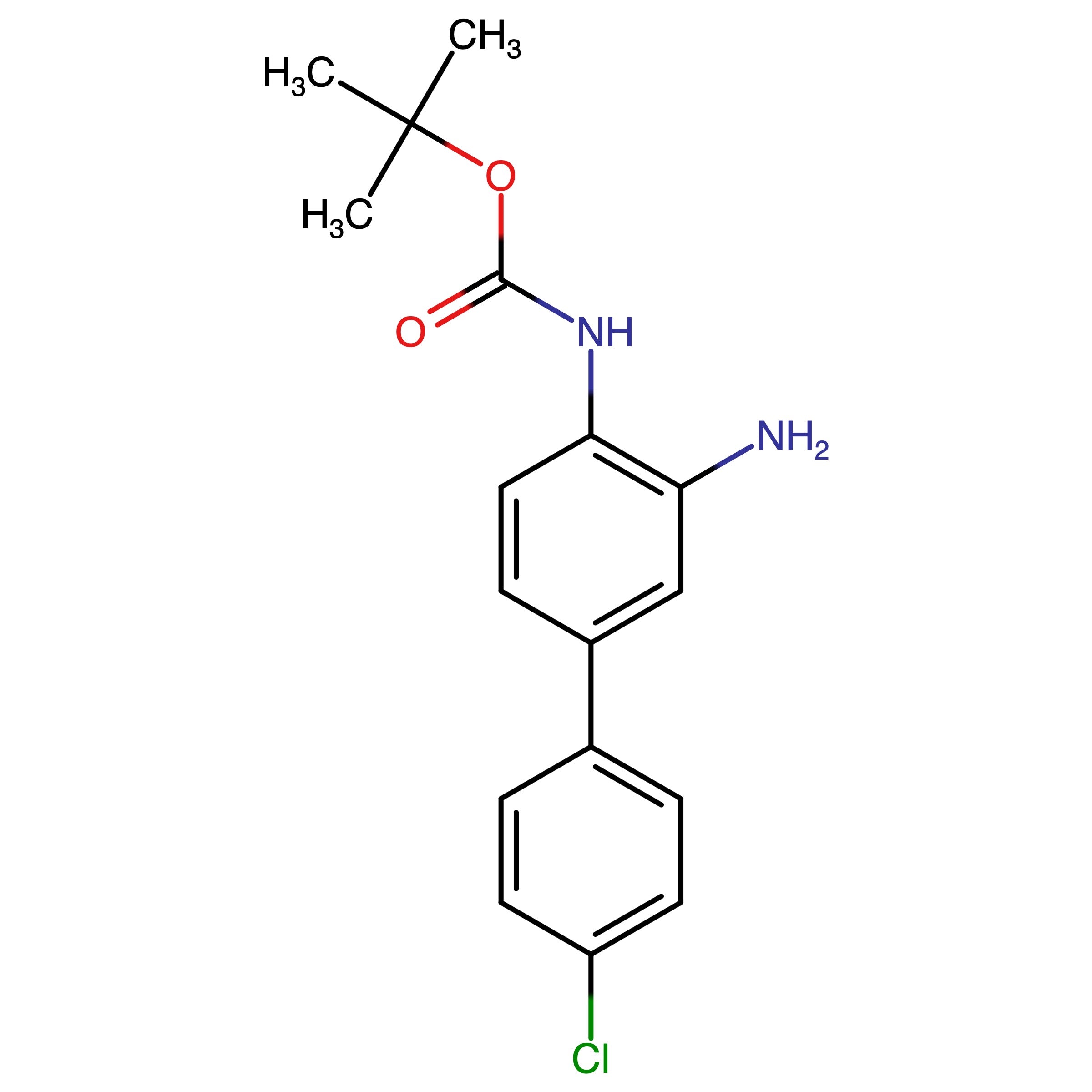 CAS RN 335255-36-2 | Name: tert-Butyl N-[2-amino-4-(4-chlorophenyl)phenyl]carbamate