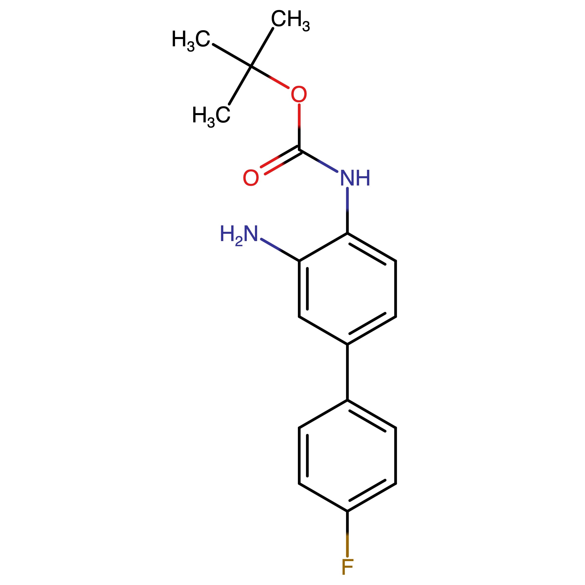 CAS RN 335255-67-9 | Name: tert-Butyl N-[2-amino-4-(4-fluorophenyl)phenyl]carbamate
