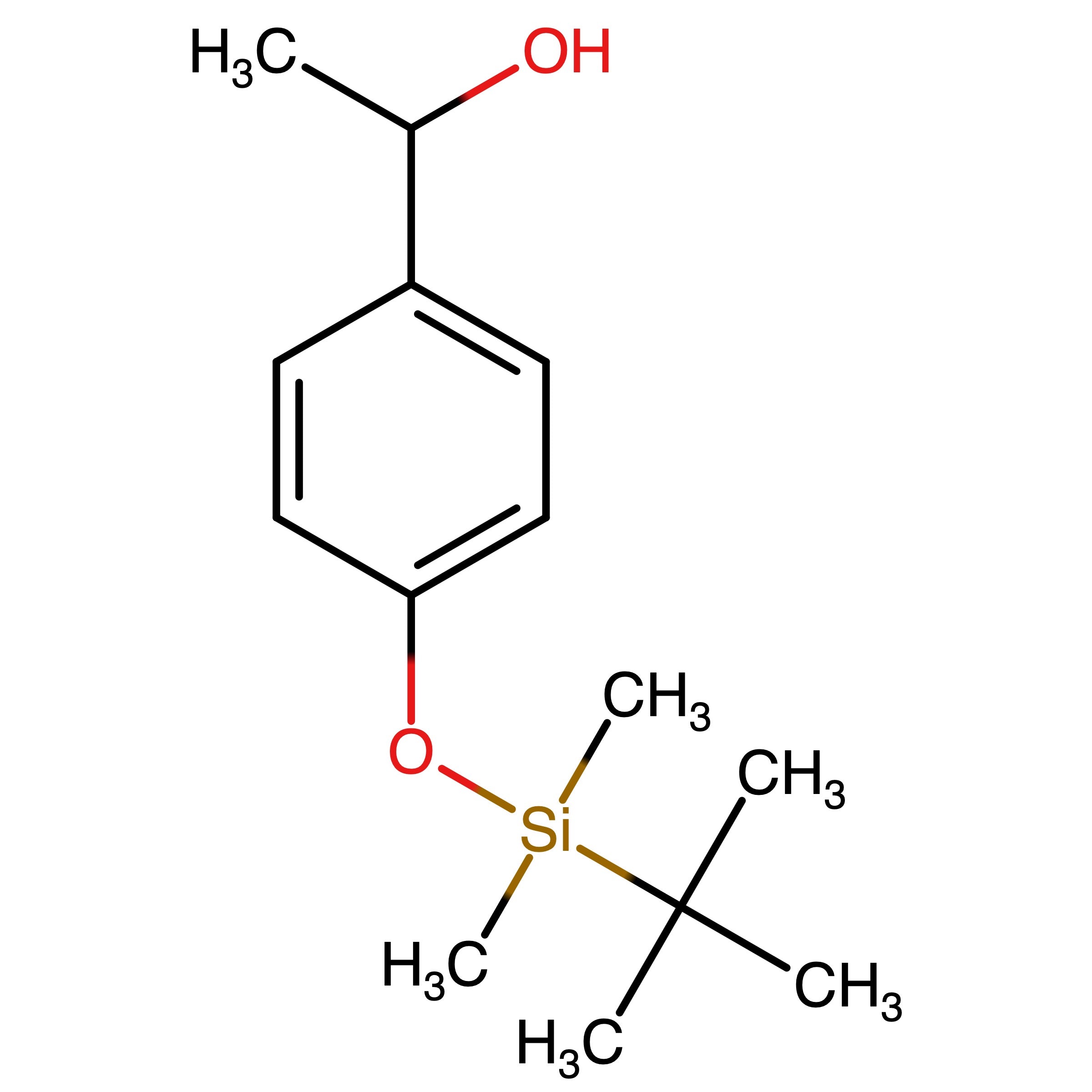 CAS RN 340165-34-6 | 1-(4-((tert-Butyldimethylsilyl)oxy)phenyl)ethan-1-ol | MFCD32877237