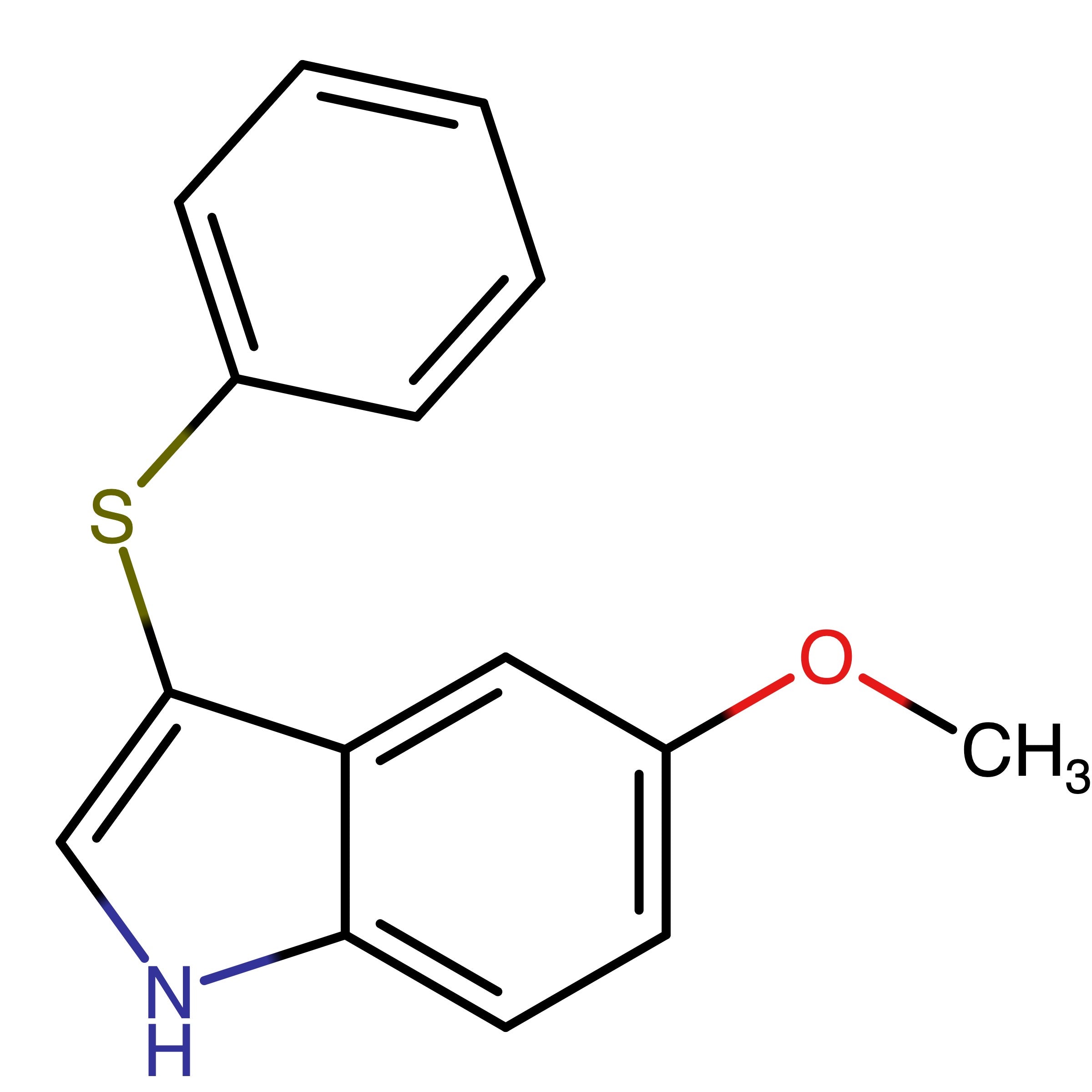 CAS RN 340169-29-1 | 5-Methoxy-3-(phenylthio)-1H-indole