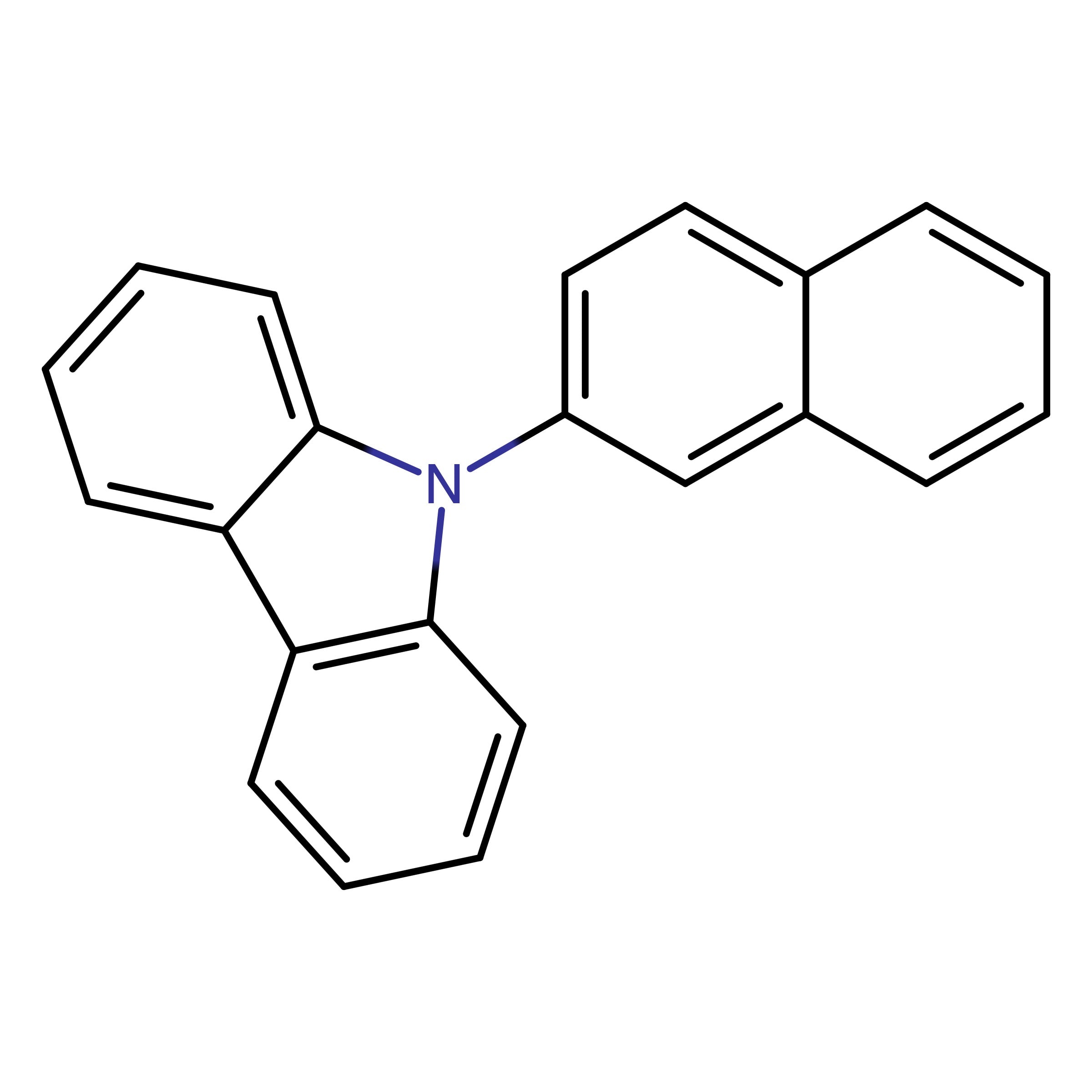 CAS RN 34292-03-0 | Name: 9-(Naphthalen-2-yl)-9H-carbazole