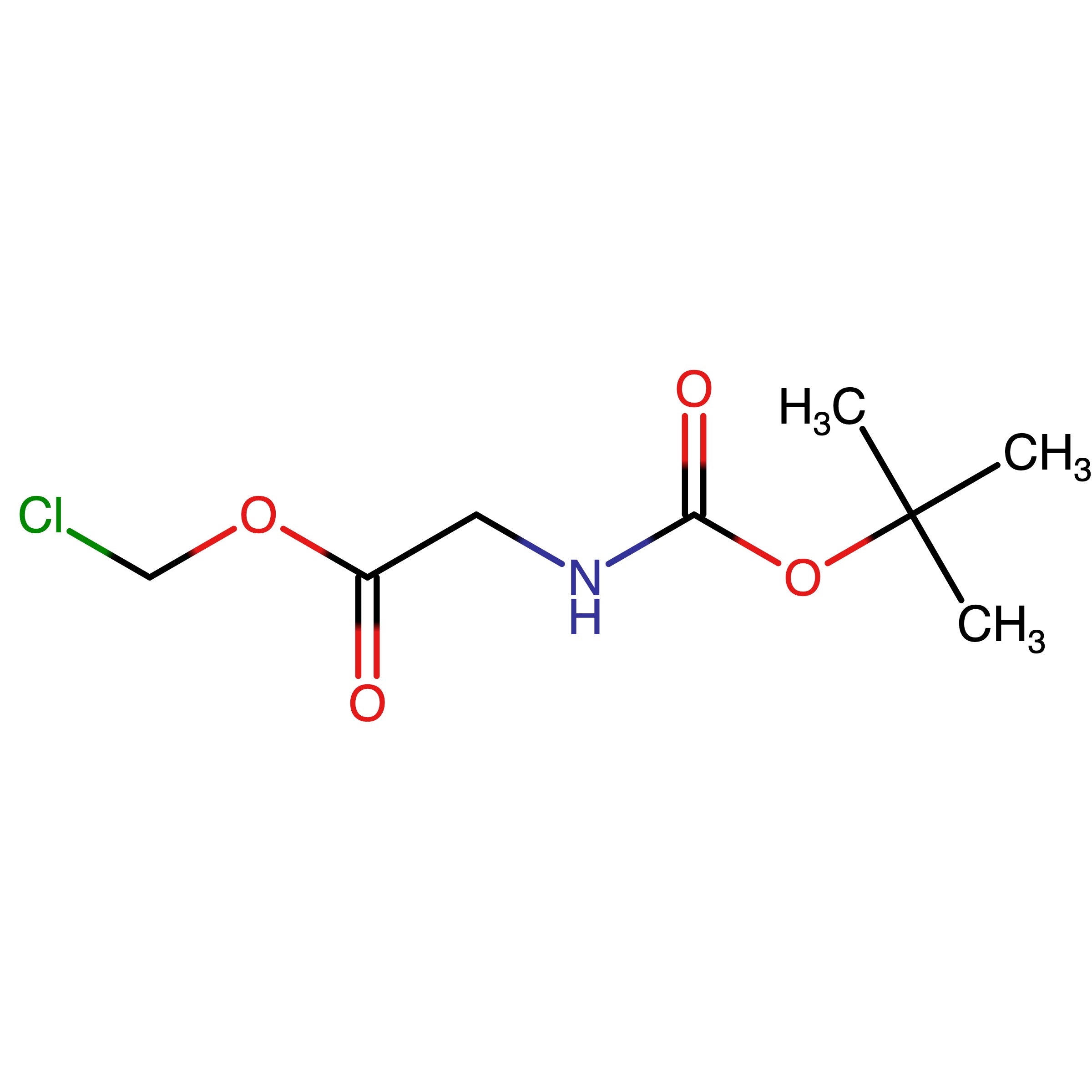 CAS RN 34573-36-9 | Chloromethyl 2-((tert-butoxycarbonyl)amino)acetate