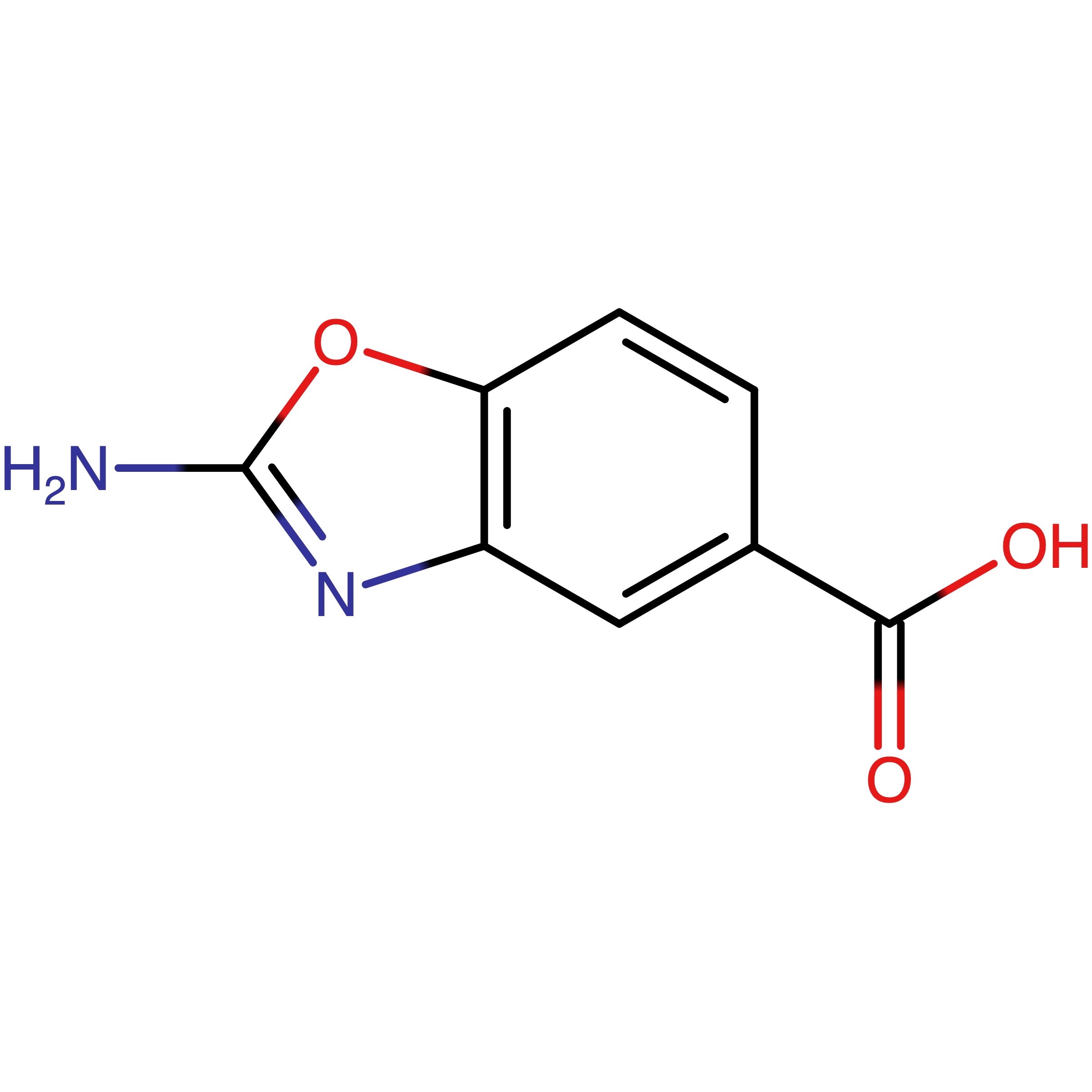 CAS RN 345958-13-6 | 2-Amino-benzoxazole-5-carboxylic acid | MFCD20642279