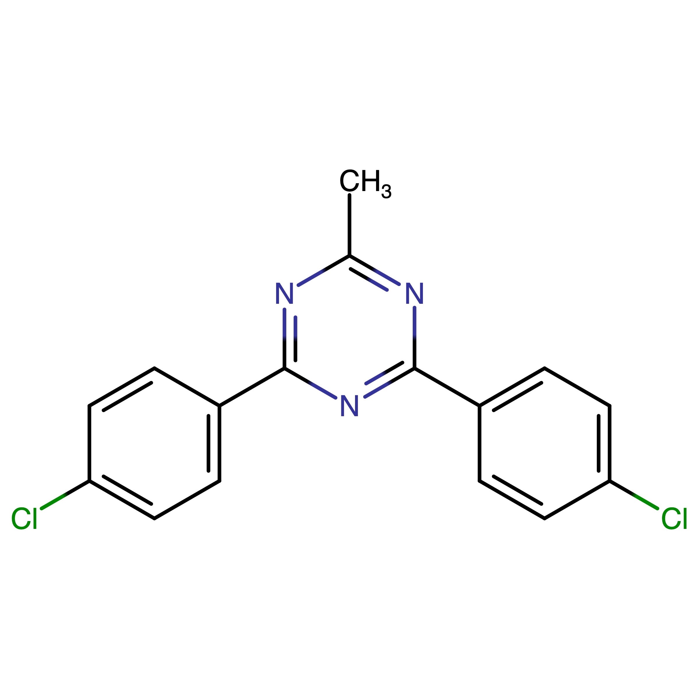 CAS RN 34686-32-3 | 2,4-Bis(4-chlorophenyl)-6-methyl-1,3,5-triazine