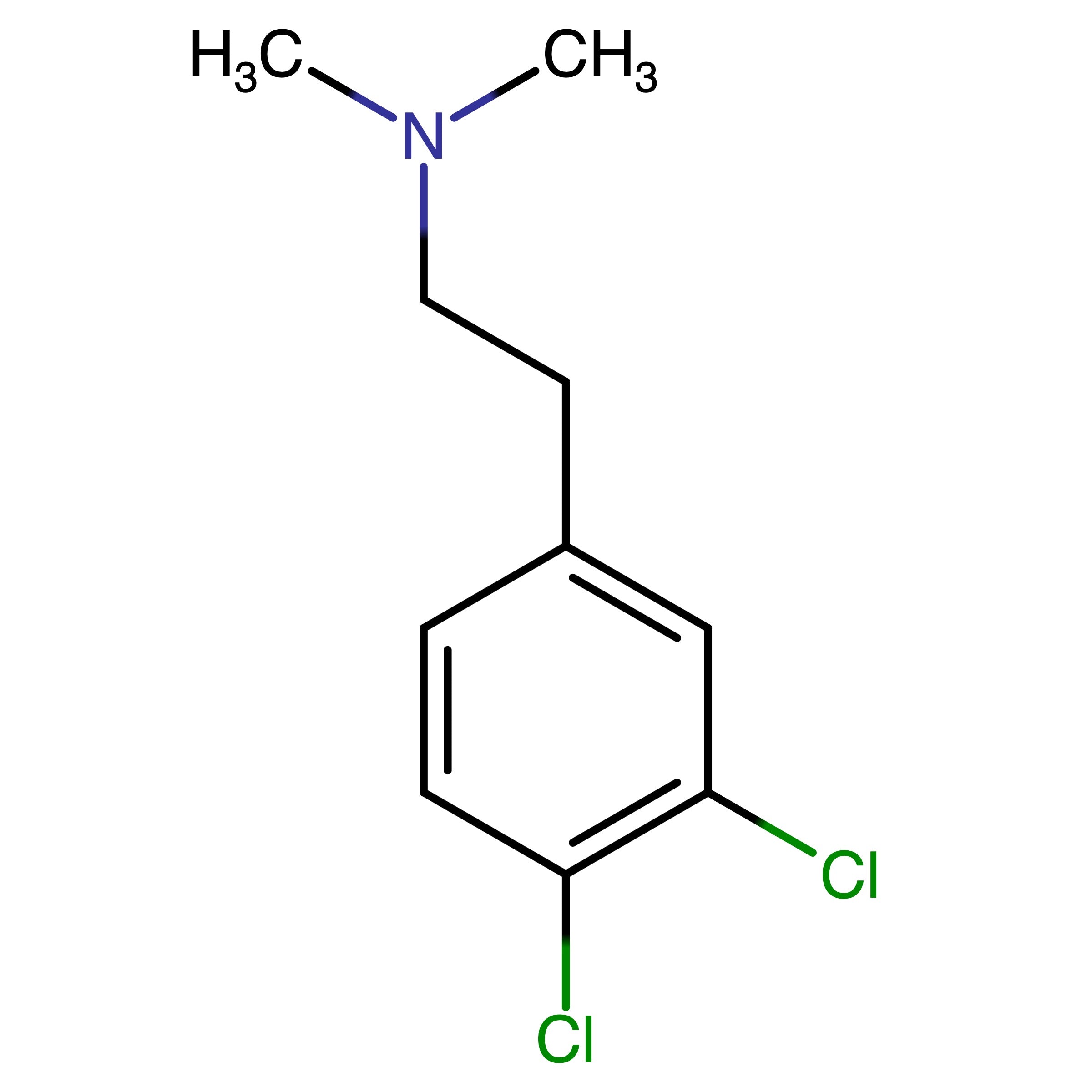 CAS RN 34875-32-6 | Name: 2-(3,4-Dichlorophenyl)-N,N-dimethylethan-1-amine