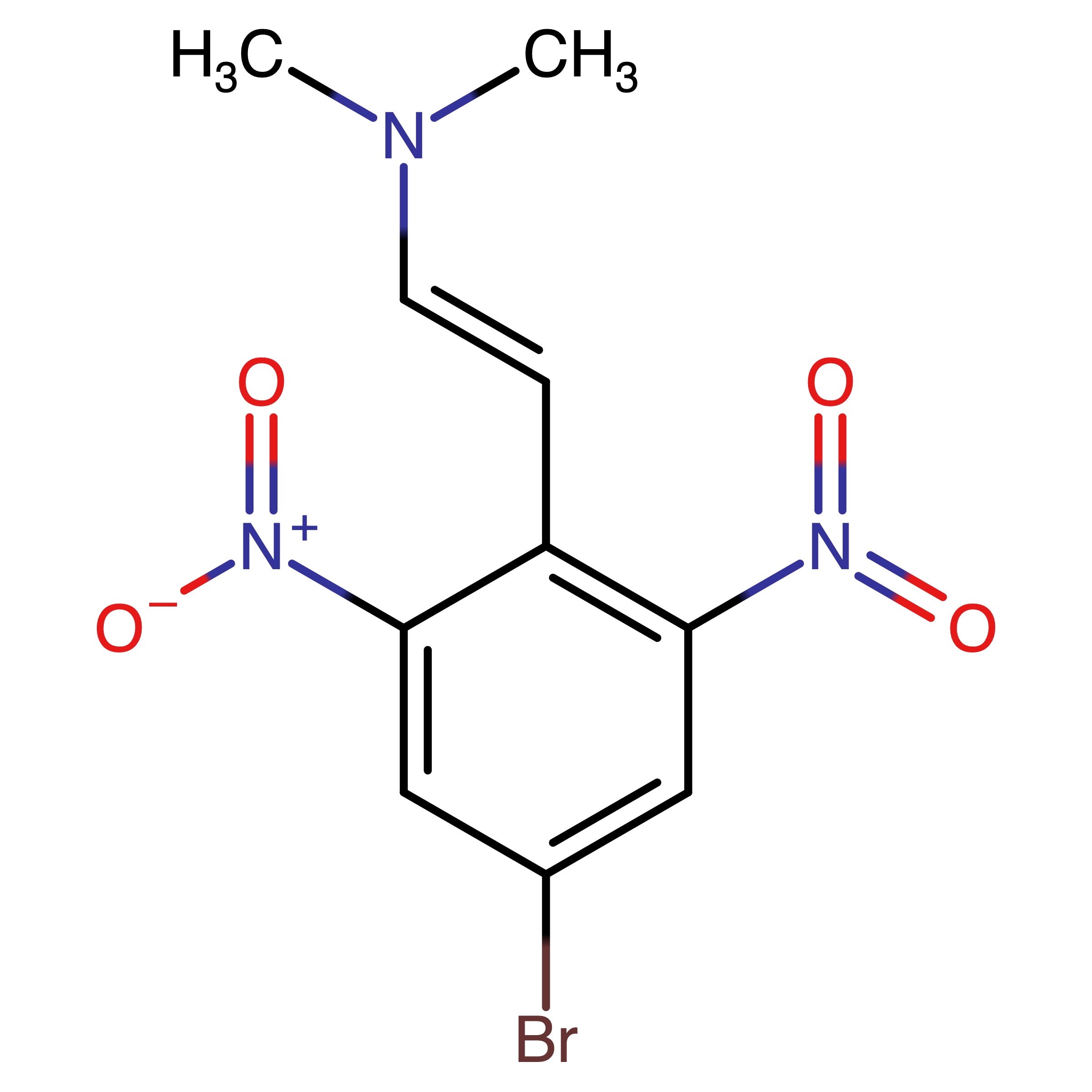 CAS RN 350800-78-1 | (E)-[2-(4-Bromo-2,6-dinitro-phenyl)-vinyl]-dimethyl-amine