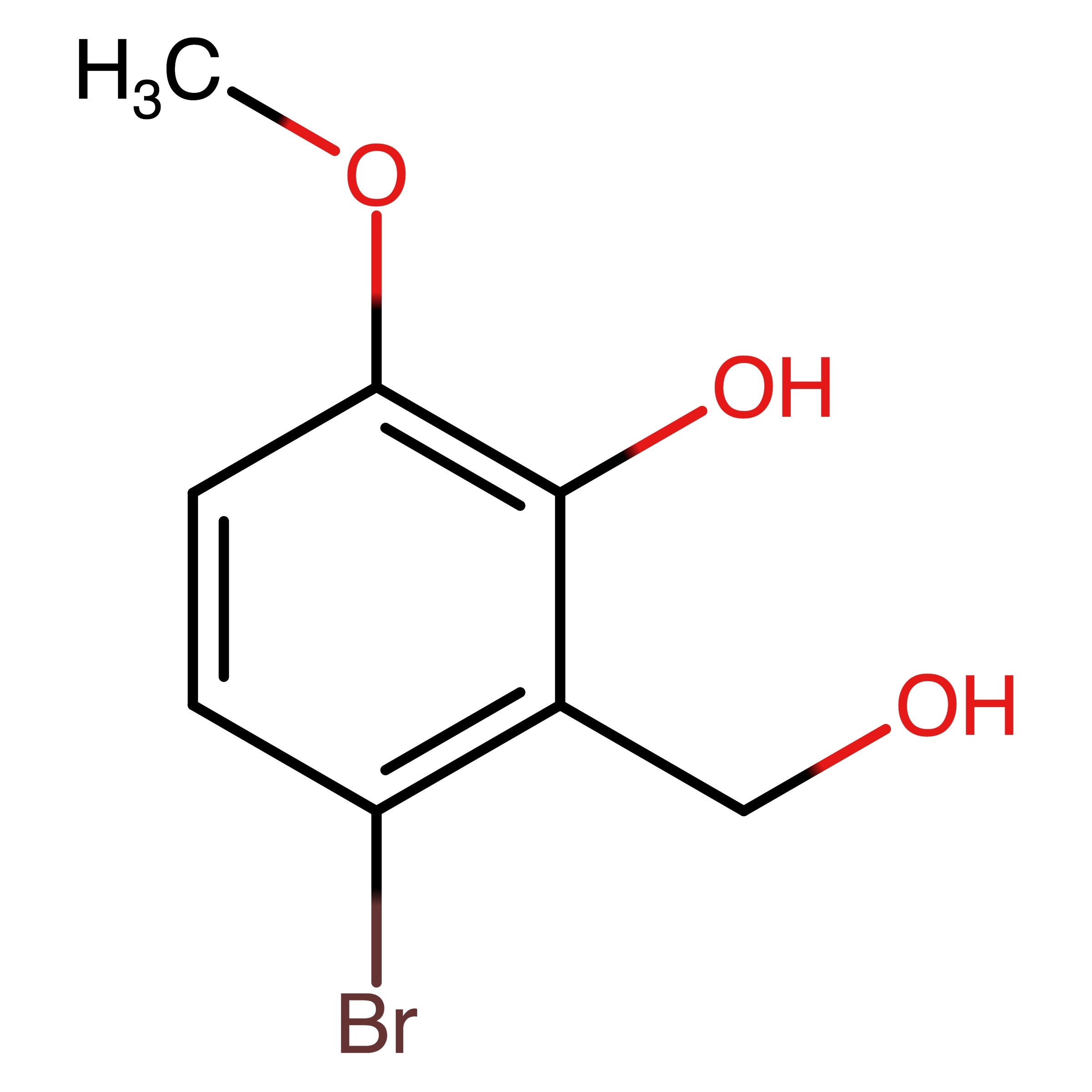 CAS RN 35090-65-4 | 6-Bromo-2-hydroxy-3-methoxybenzyl alcohol