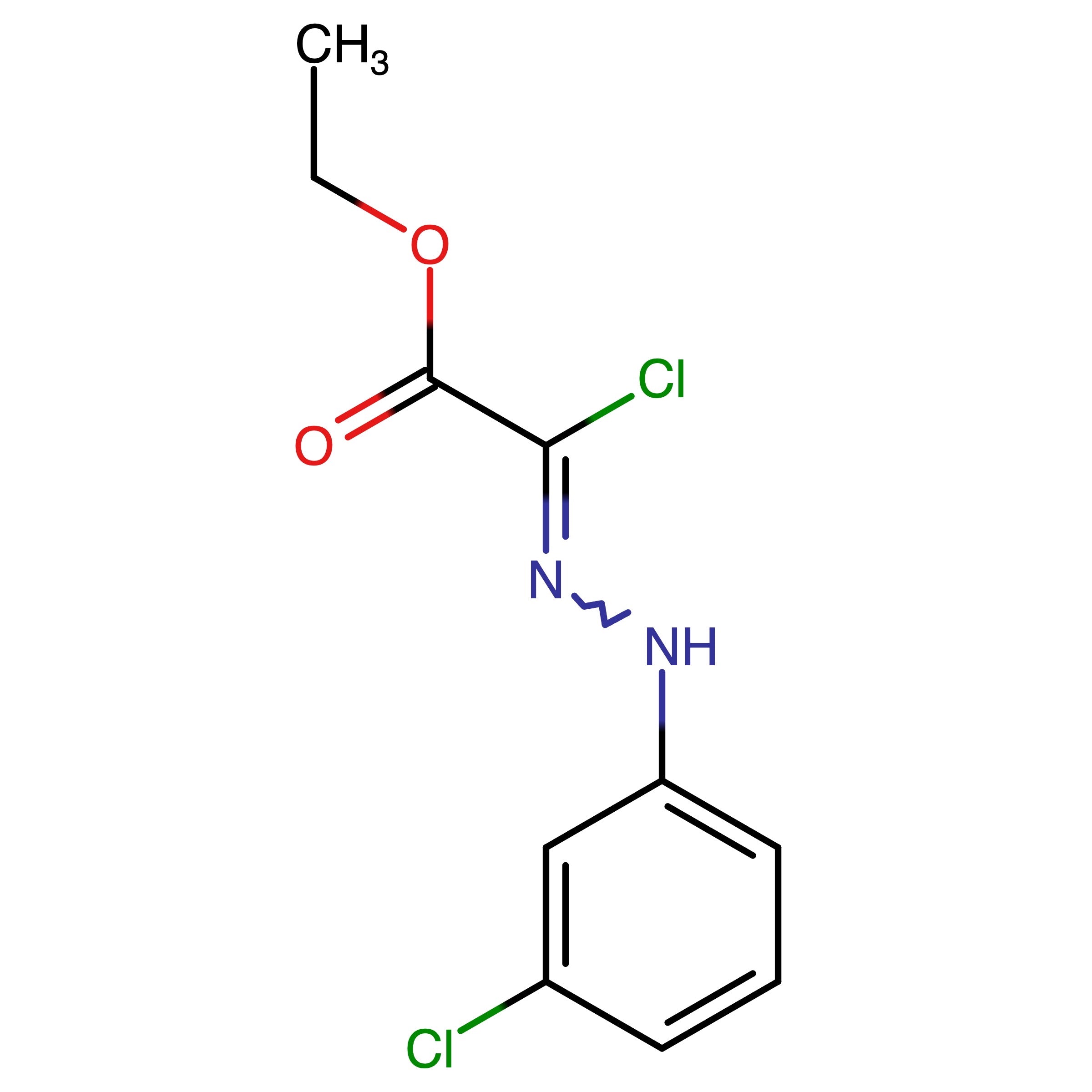 CAS RN 35229-83-5 | Ethyl 2-chloro-2-(2-(3-chlorophenyl)hydrazono)acetate | MFCD00448140
