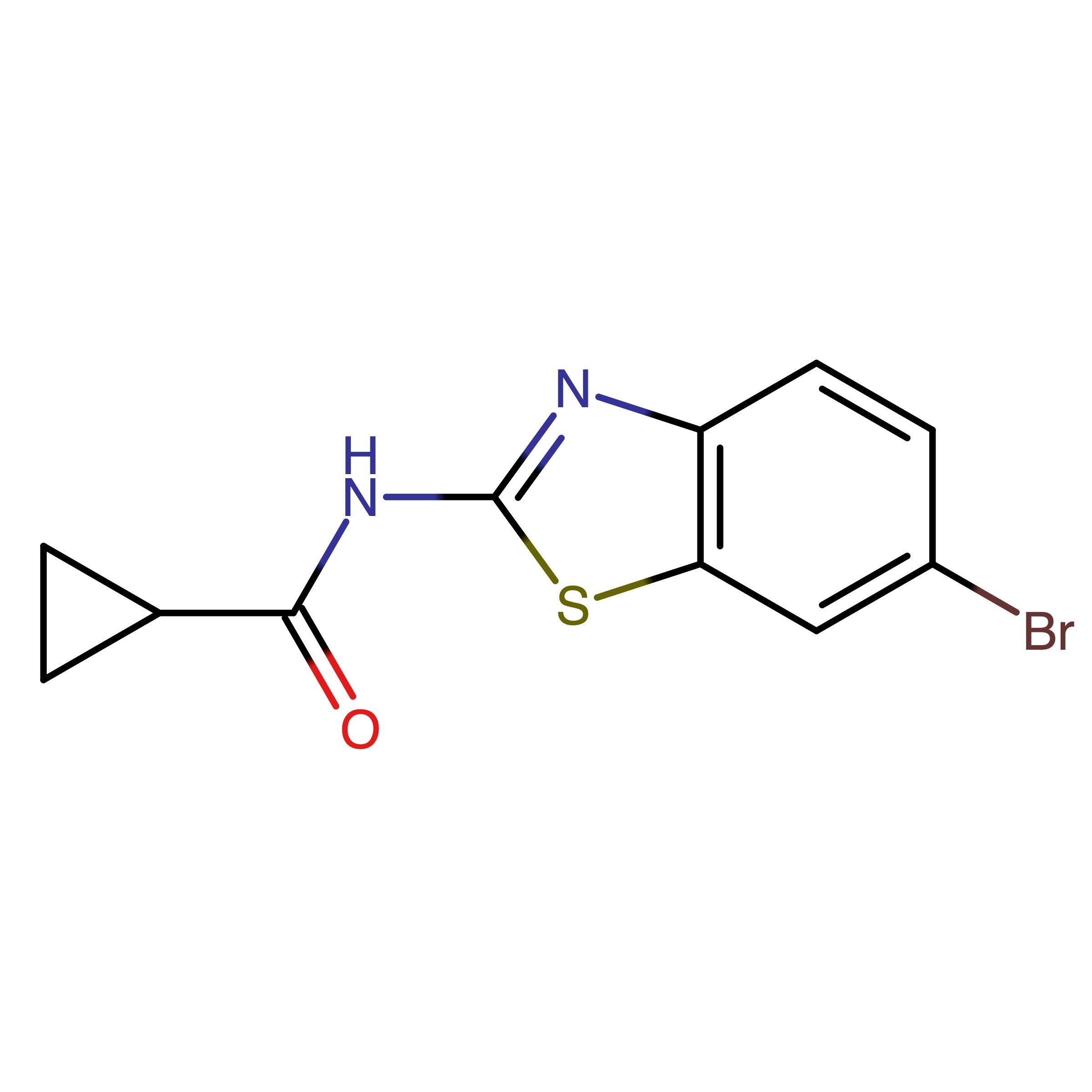 CAS RN 352684-69-6 | N-(6-Bromobenzo[d]thiazol-2-yl)cyclopropanecarboxamide