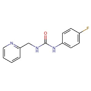 353259-65-1 | 1-(4-Fluorophenyl)-3-(pyridin-2-ylmethyl)urea