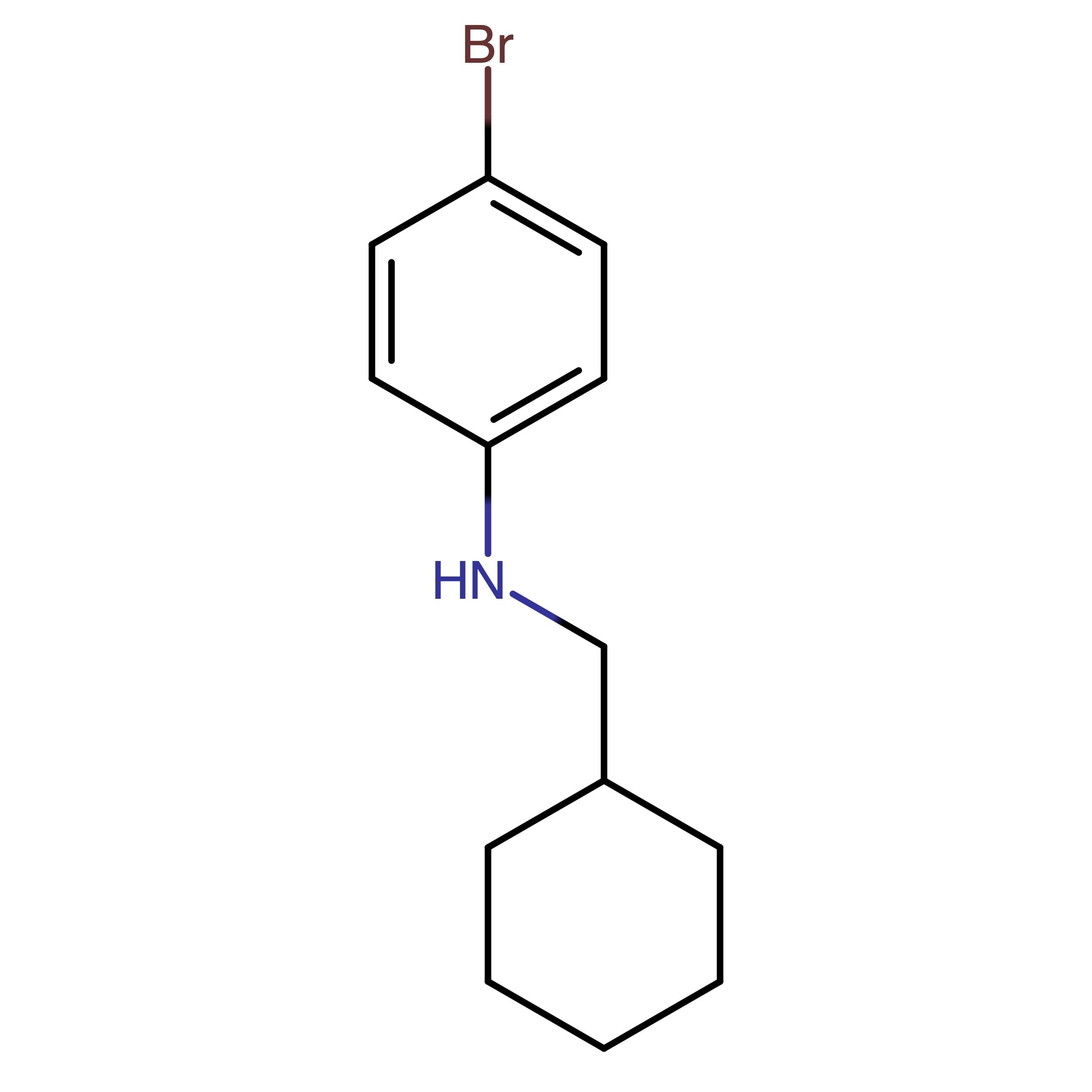 CAS RN 356539-97-4 | 4_Bromo_N_(cyclohexylmethyl)aniline