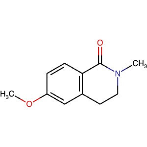 35714-27-3 | 6-Methoxy-2-methyl-3,4-dihydroisoquinolin-1(2H)-one - Hoffman Fine Chemicals